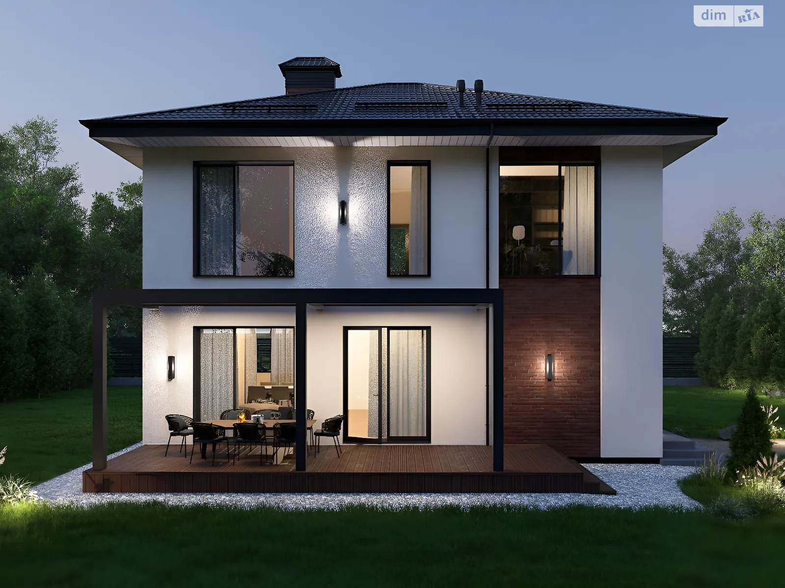 Продается дом на 2 этажа 156 кв. м с балконом, цена: 170000 $ - фото 1