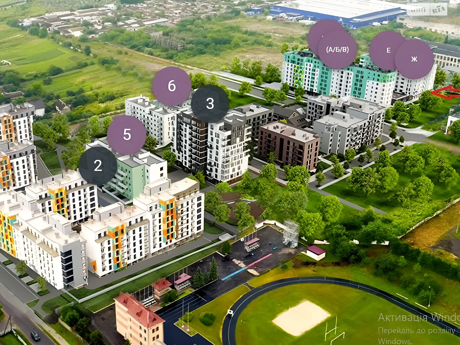 Продается 1-комнатная квартира 39 кв. м в Волчинце, пер. Волчинецкая, undefined - фото 1