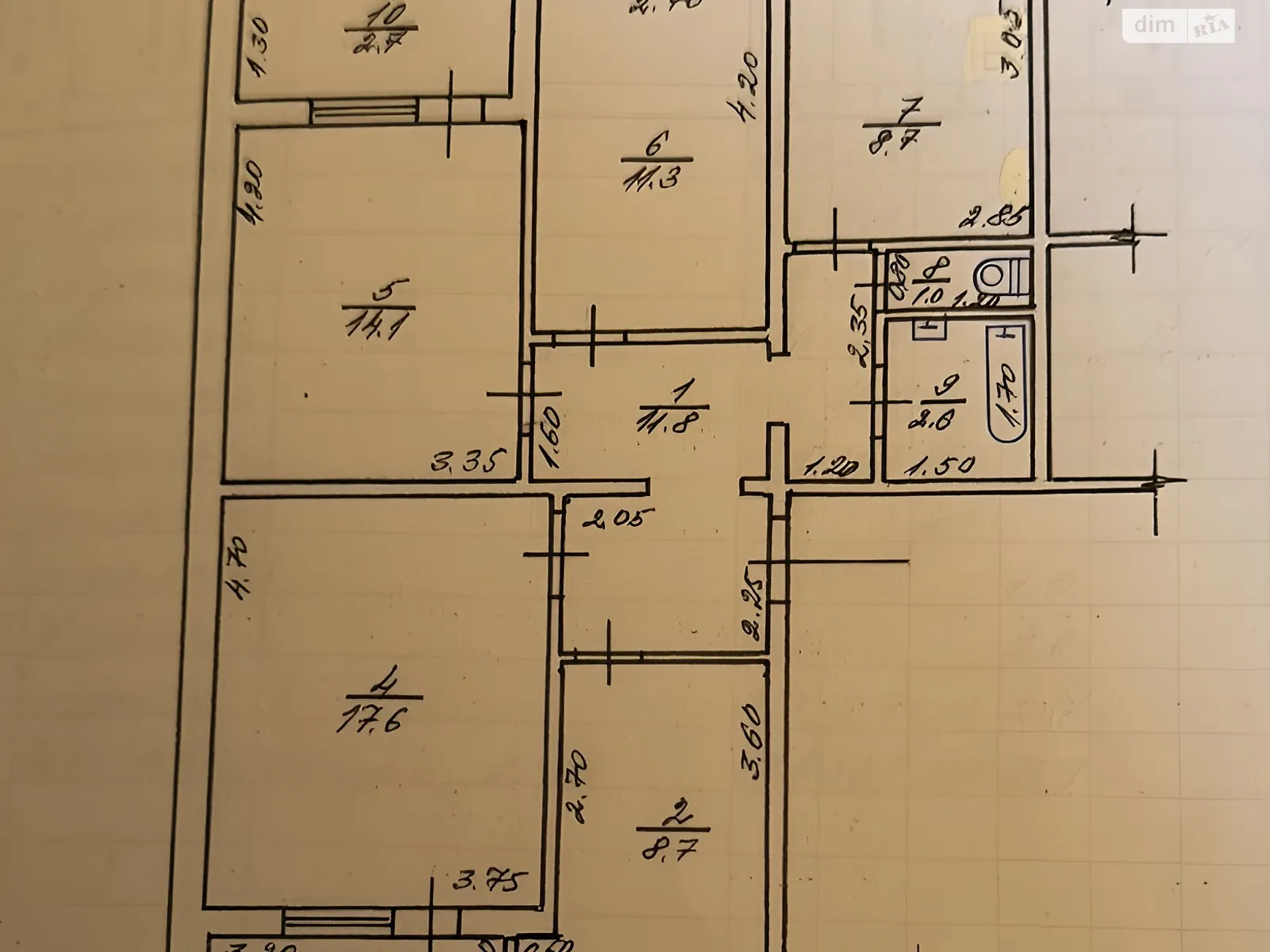 Продається 4-кімнатна квартира 80.6 кв. м у, цена: 87000 $ - фото 1
