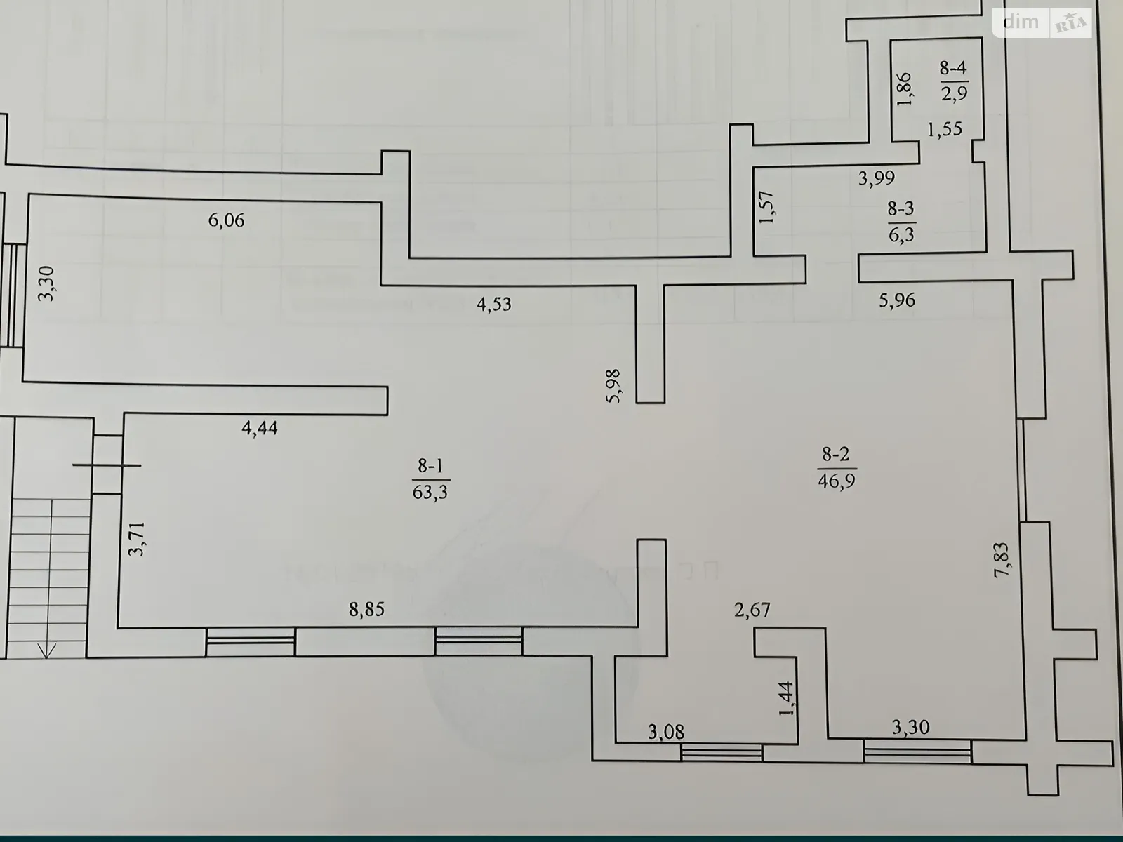 Продается помещения свободного назначения 119.4 кв. м в 4-этажном здании, цена: 39700 $ - фото 1