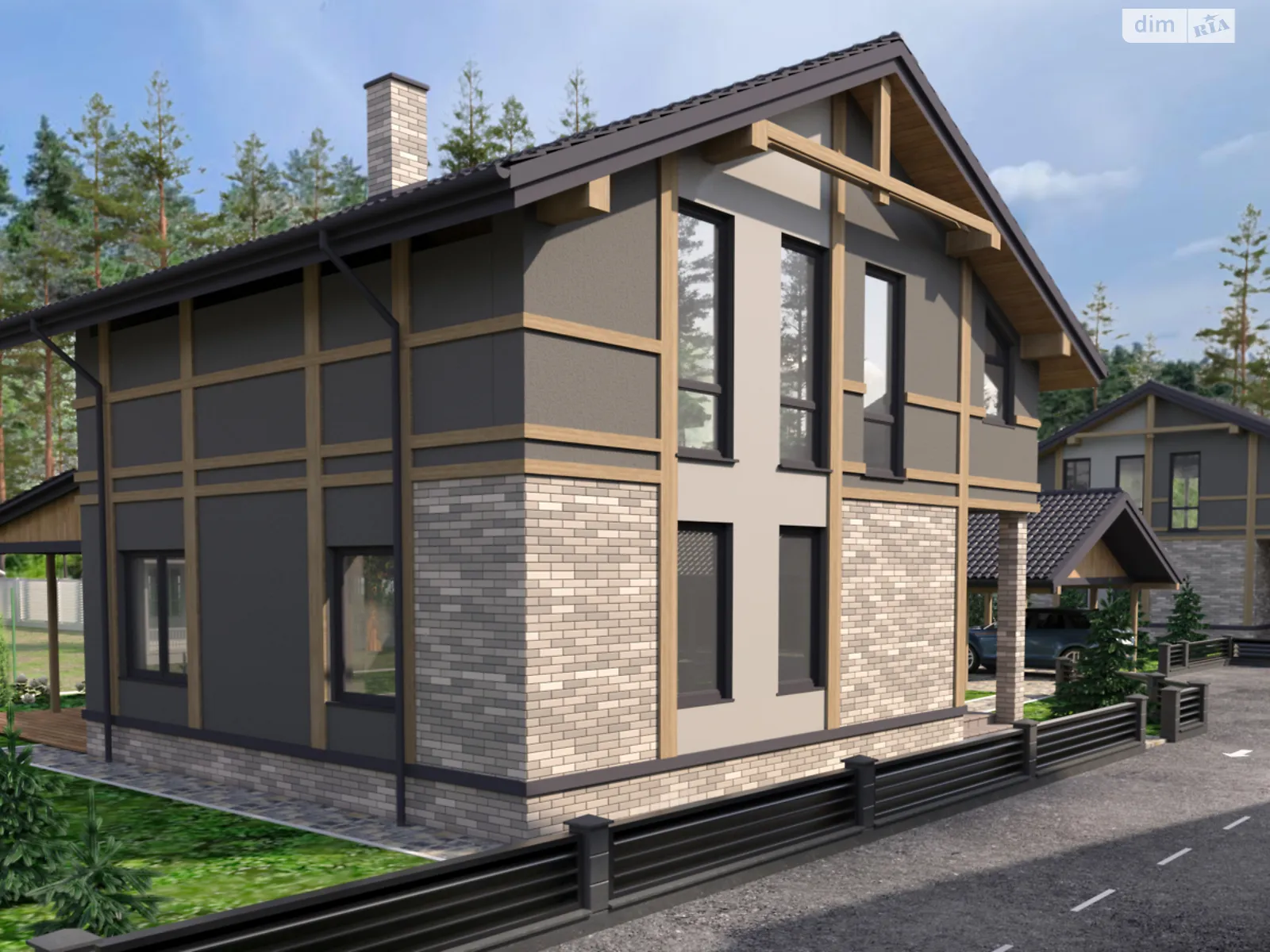 Продается дом на 2 этажа 140 кв. м с беседкой, цена: 109000 $ - фото 1