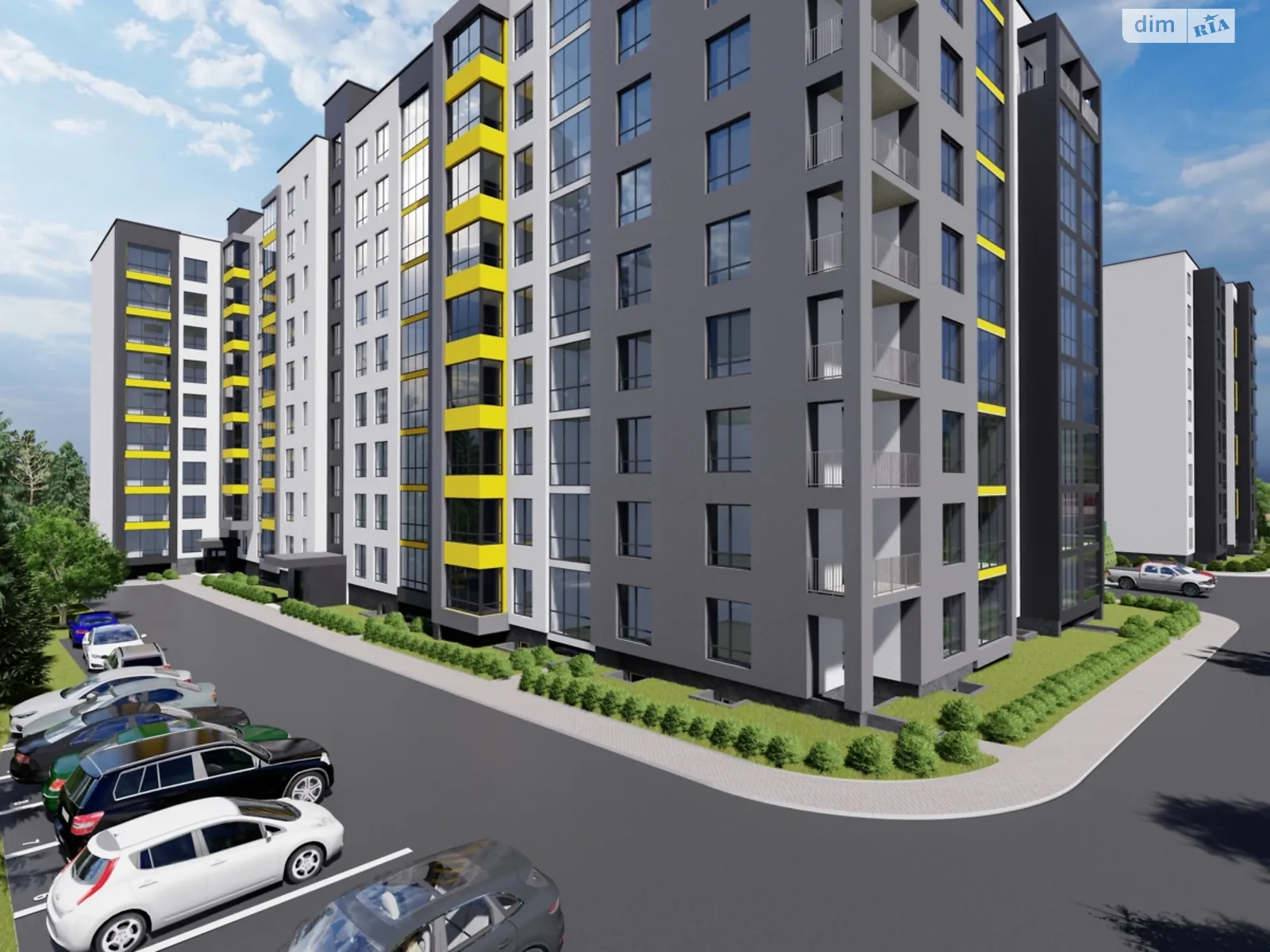 2-комнатная квартира 66.84 кв. м в Тернополе, ул. 15-го Апреля - фото 1