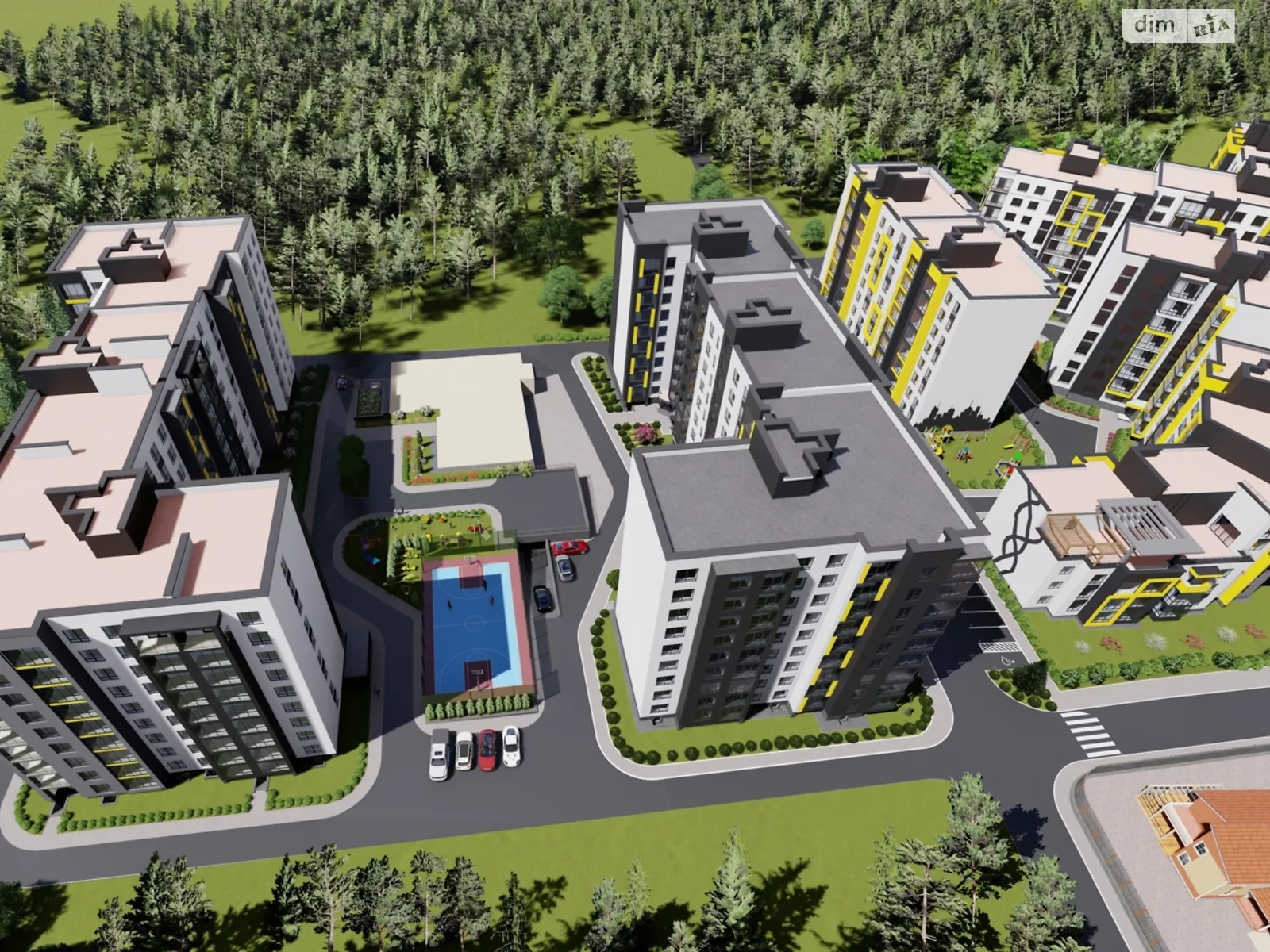 3-комнатная квартира 84.99 кв. м в Тернополе, ул. 15-го Апреля - фото 1