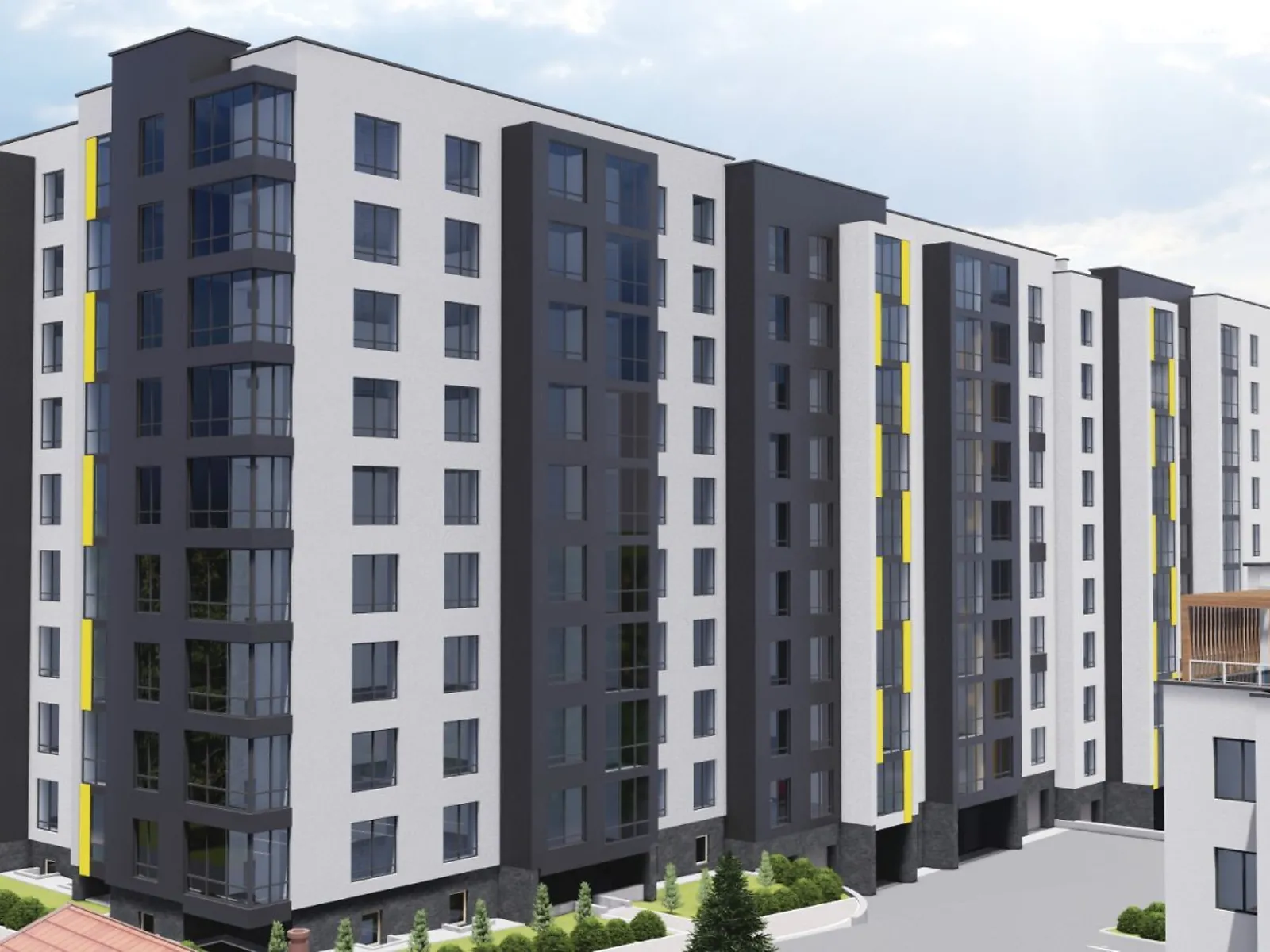 2-комнатная квартира 66.84 кв. м в Тернополе, ул. 15-го Апреля - фото 1
