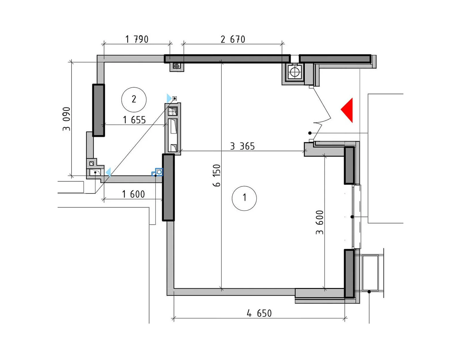 Продається офіс 31 кв. м в бізнес-центрі, цена: 56854 $ - фото 1