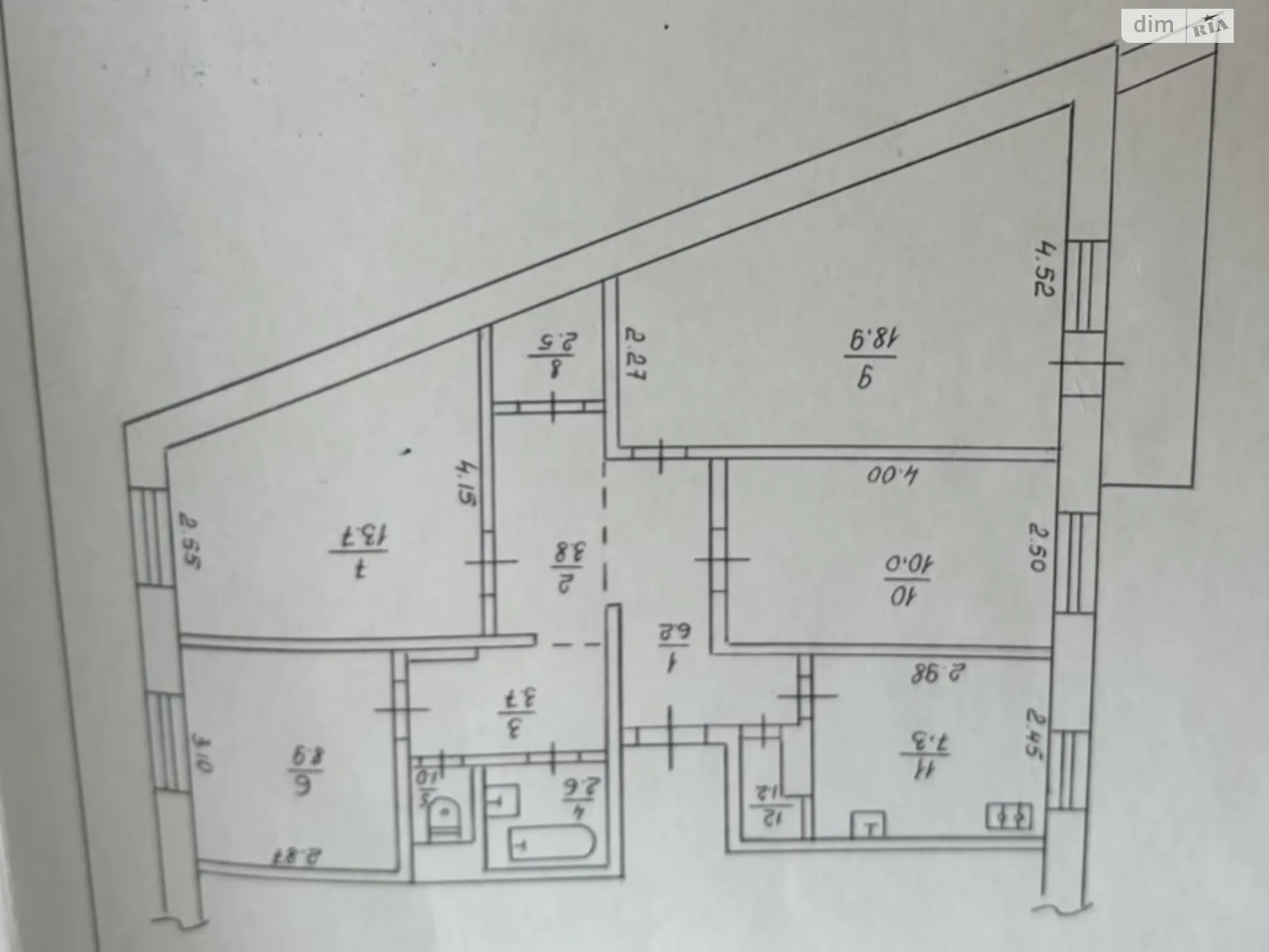 Продается 4-комнатная квартира 81.5 кв. м в Черкассах, ул. Припортовая, 46 - фото 1