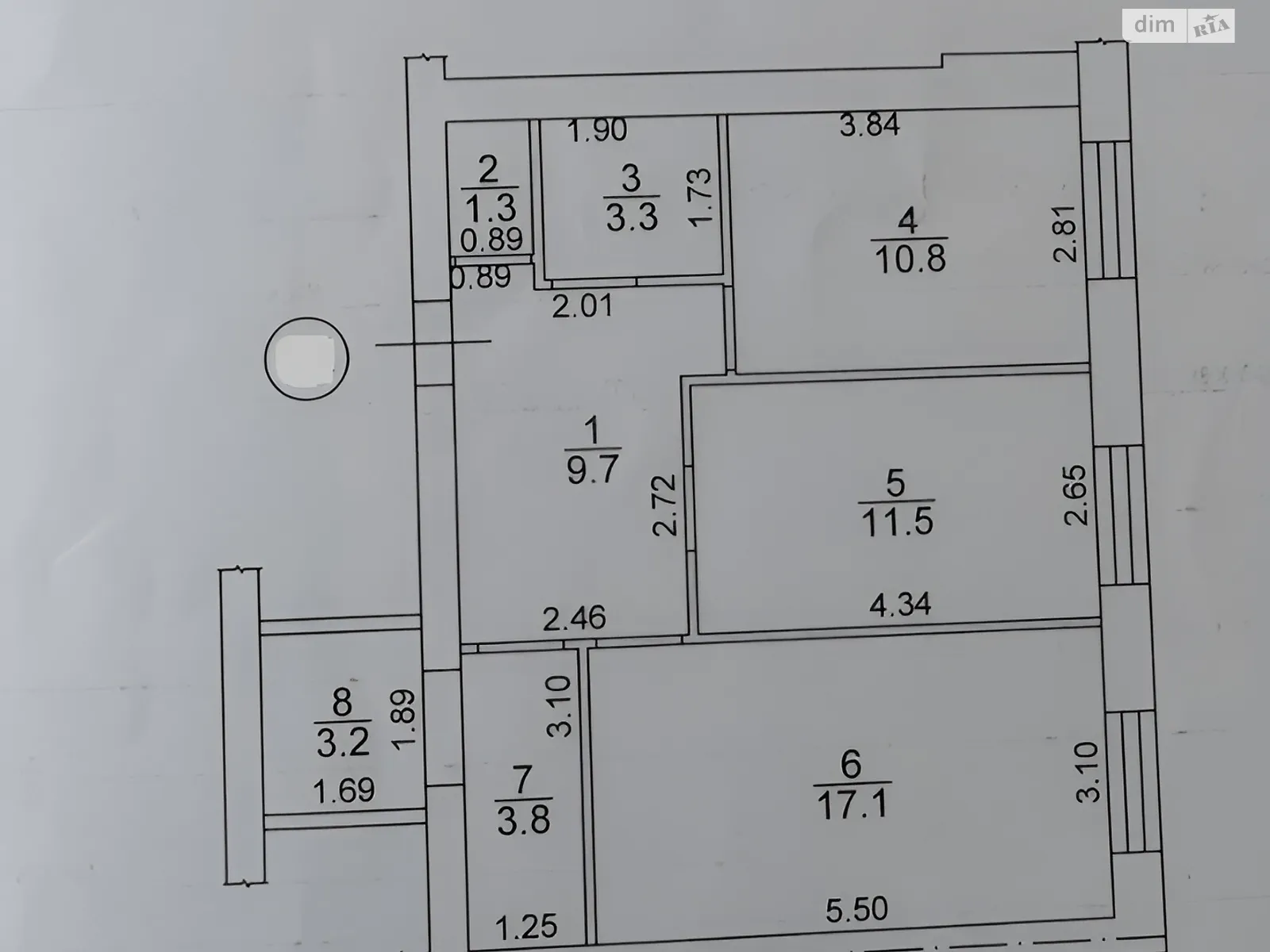 Продається 2-кімнатна квартира 60.7 кв. м у Ірпені, вул. Висока, 3В - фото 1