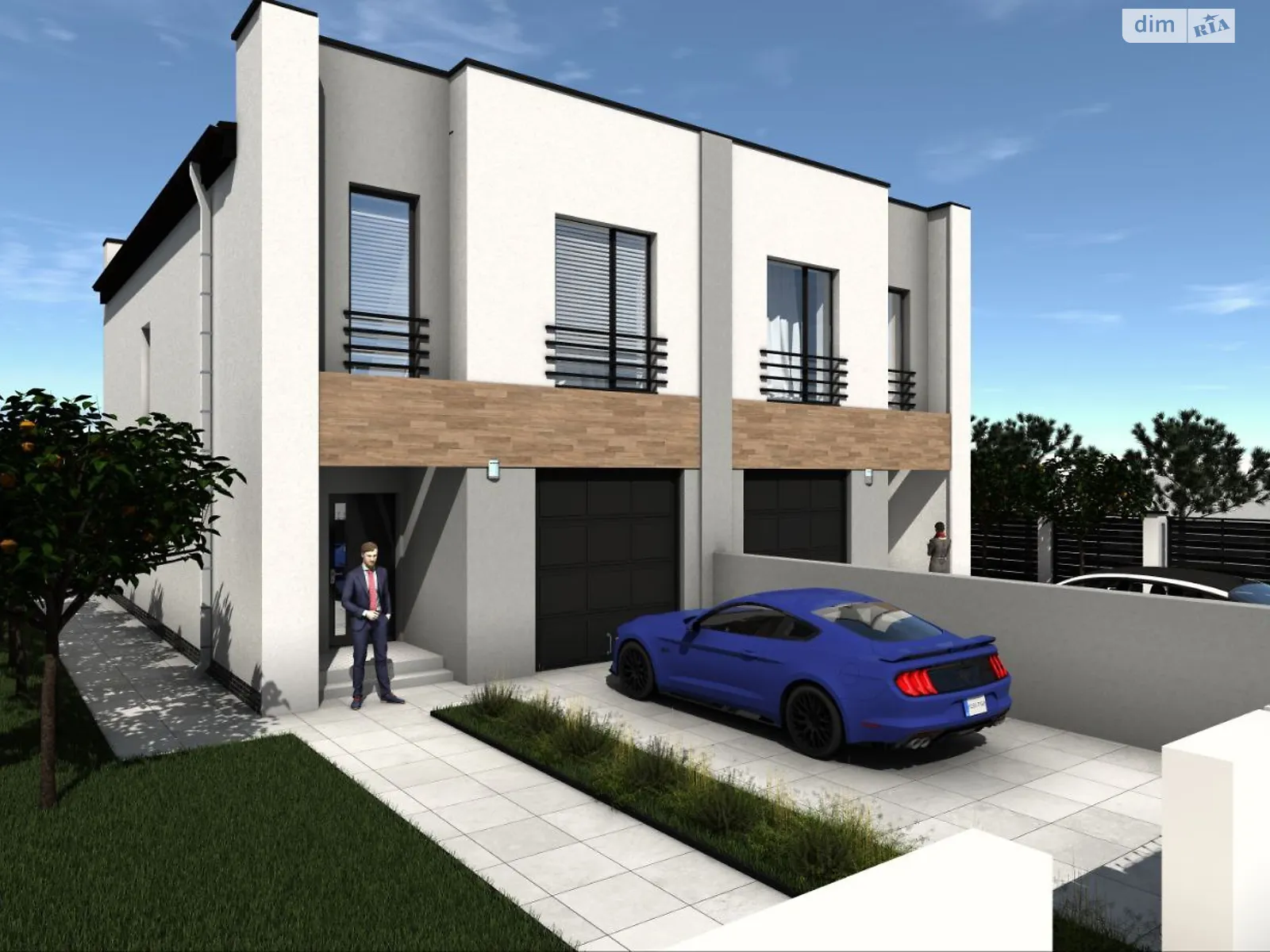 Продается часть дома 120 кв. м с гаражом, цена: 70000 $ - фото 1