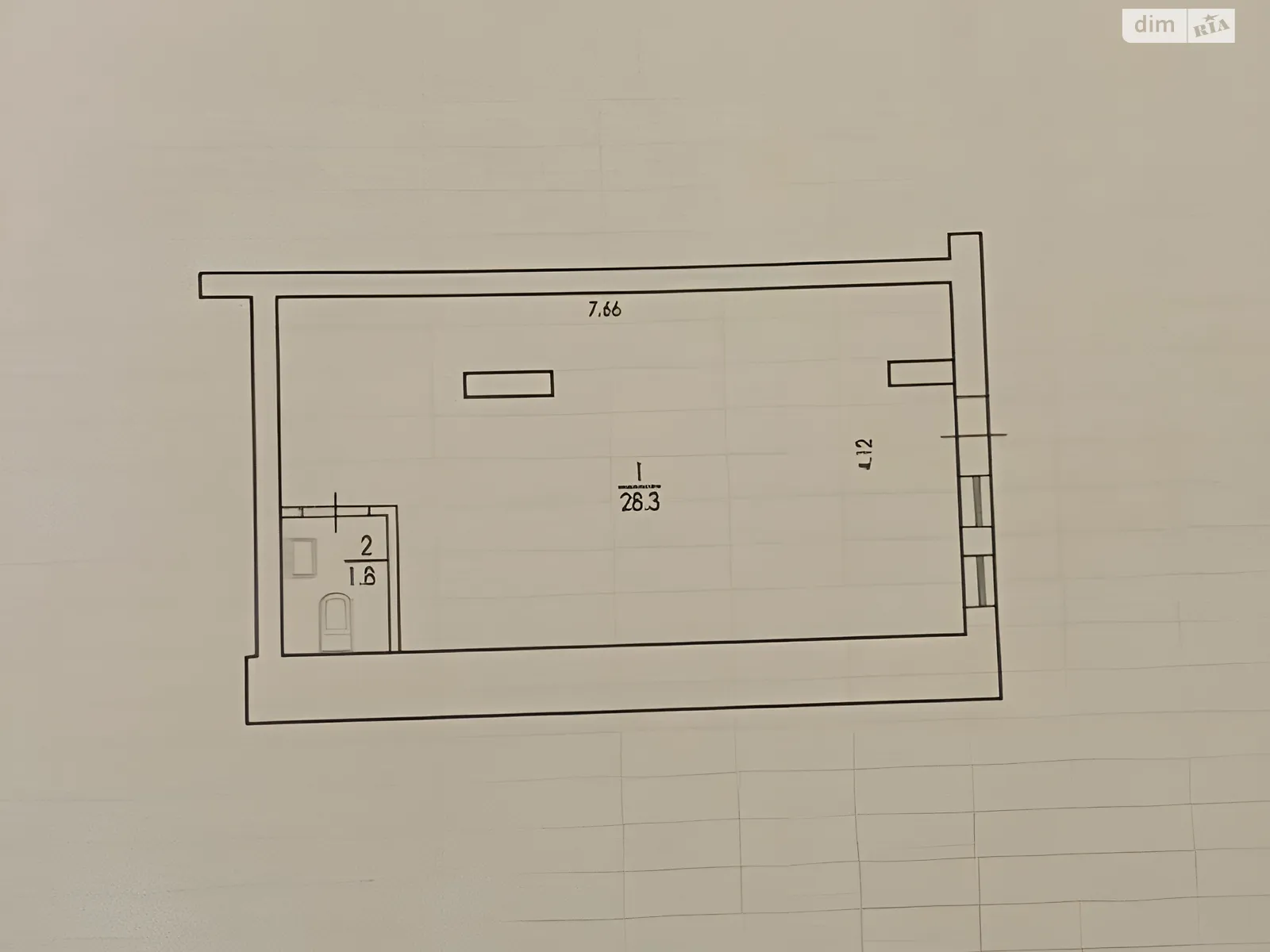 Продається приміщення вільного призначення 30 кв. м в 9-поверховій будівлі, цена: 75000 $ - фото 1