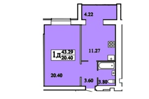 Продажа квартиры, Хмельницкий, р‑н. Раково, Майборского улица, дом 11/1