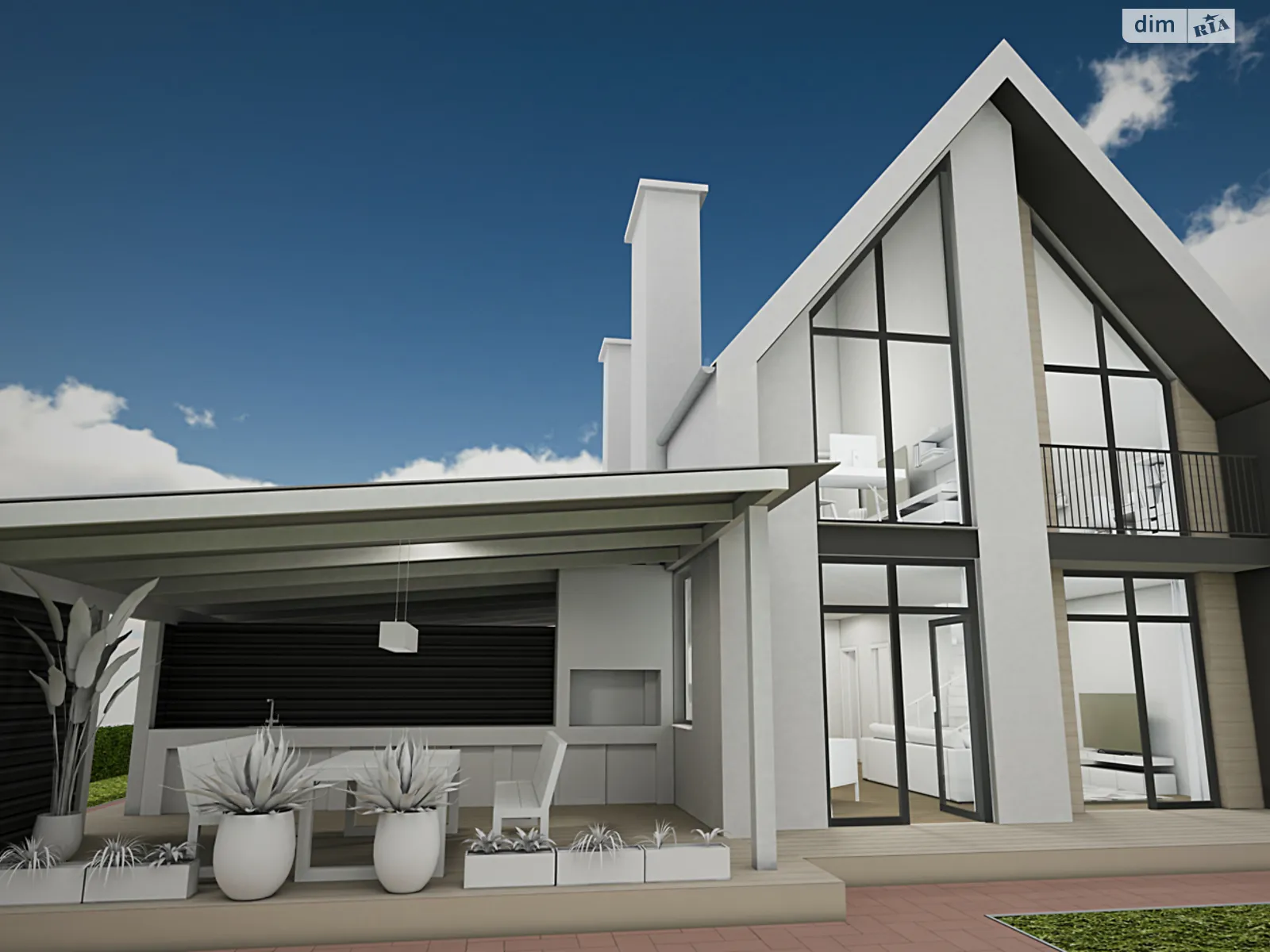 Продается дом на 2 этажа 110 кв. м с мебелью, цена: 179500 $ - фото 1