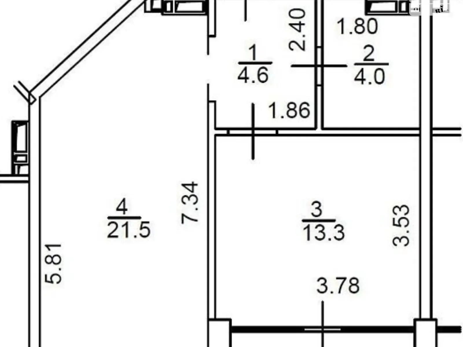 Продается 1-комнатная квартира 48.7 кв. м в Одессе, бул. Французский, 63/65 корпус 3 - фото 1