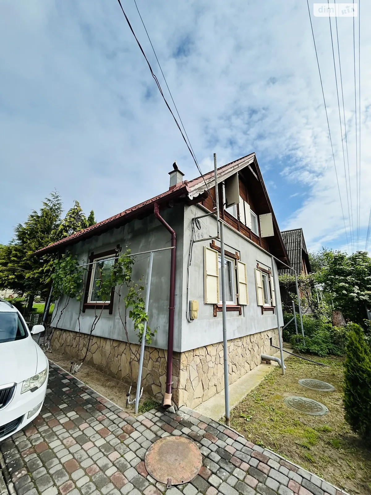 Продается дом на 2 этажа 72 кв. м с камином, цена: 62000 $ - фото 1