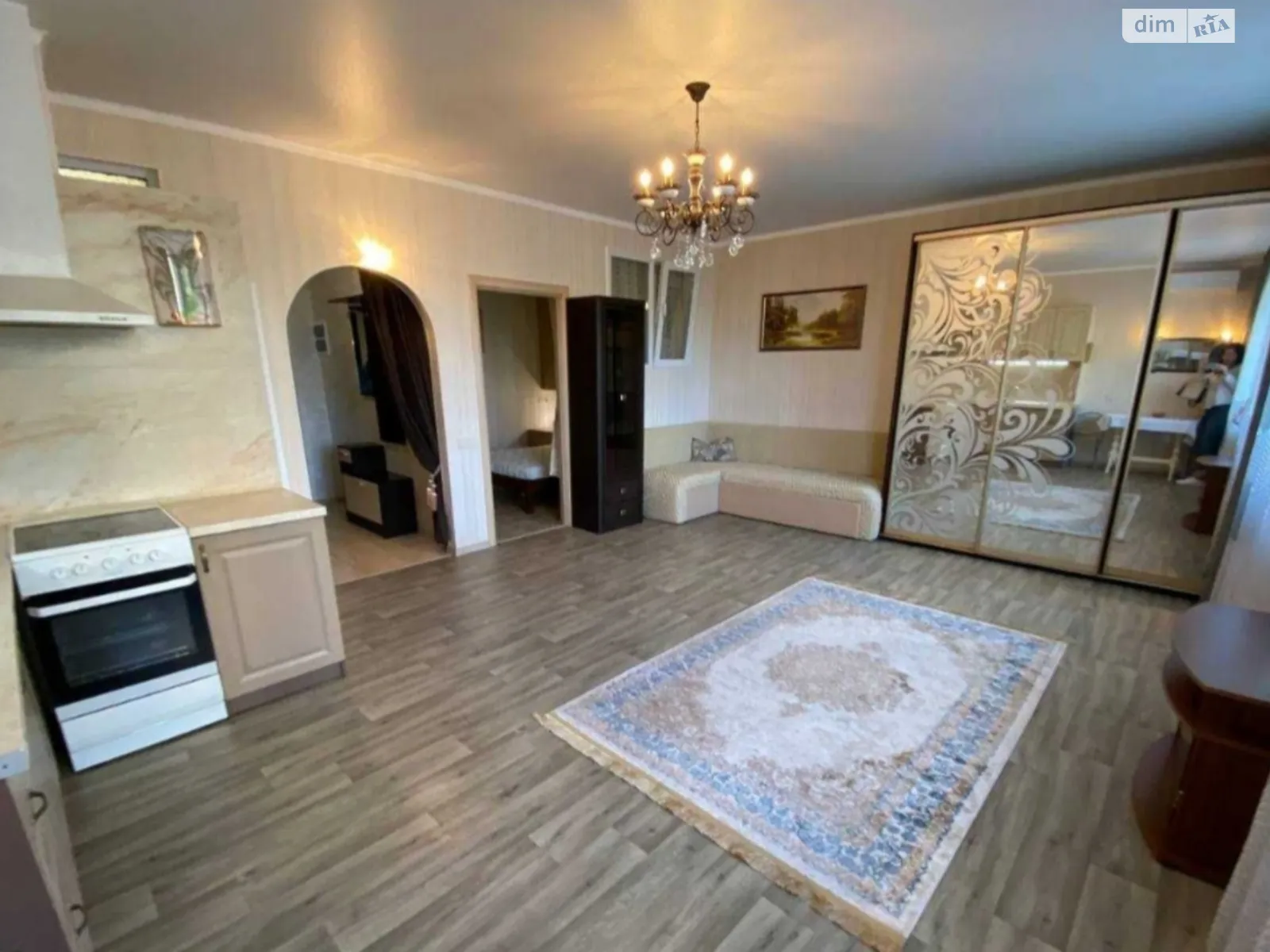 Продається 1-кімнатна квартира 43.5 кв. м у Лиманці, цена: 48500 $ - фото 1