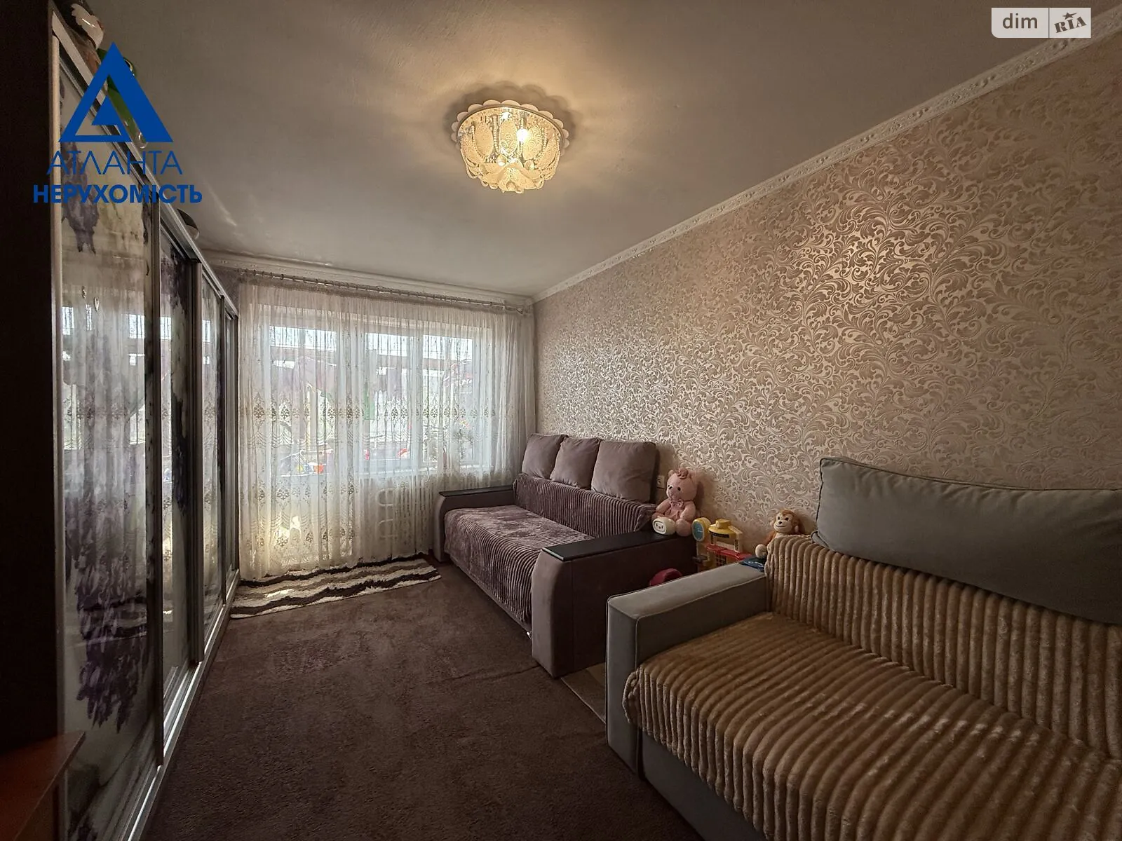 1-комнатная квартира 34.5 кв. м в Луцке, ул. Кравчука, 1 - фото 1