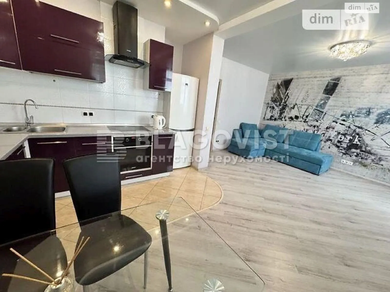 Продается 1-комнатная квартира 44 кв. м в Киеве, ул. Воскресенская, 16Б - фото 1