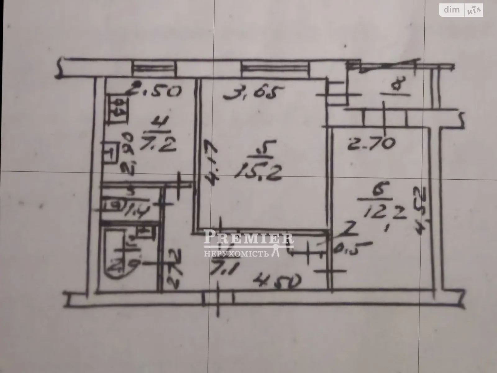Продается 2-комнатная квартира 48 кв. м в Одессе, ул. Крымская, 66 - фото 1