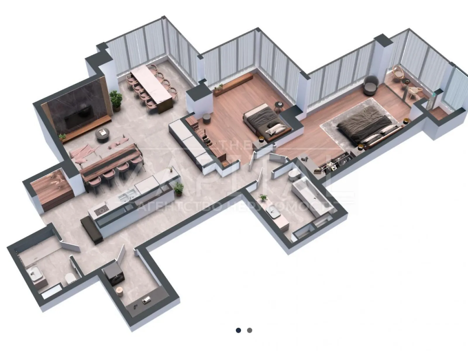 Продается 3-комнатная квартира 118 кв. м в Киеве, ул. Антоновича(Горького), 136-138 - фото 1