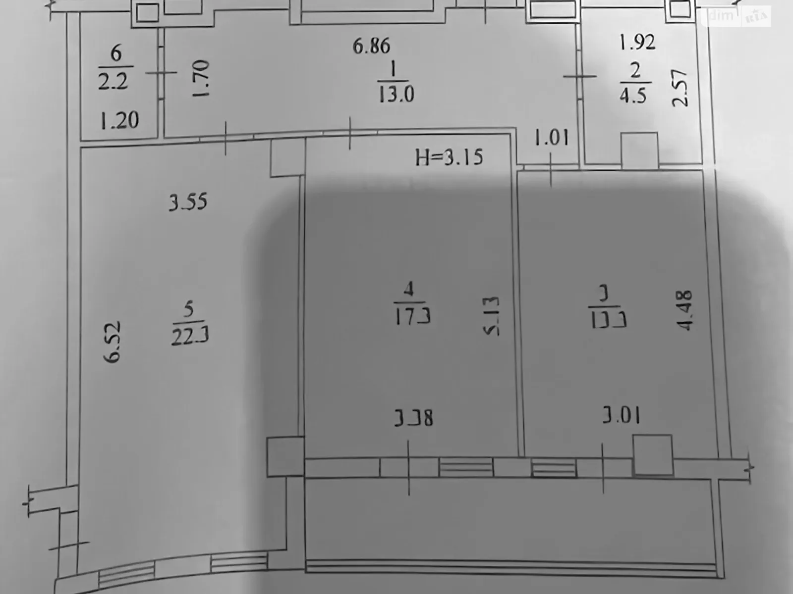 Продається 2-кімнатна квартира 80 кв. м у Харкові, цена: 80000 $ - фото 1