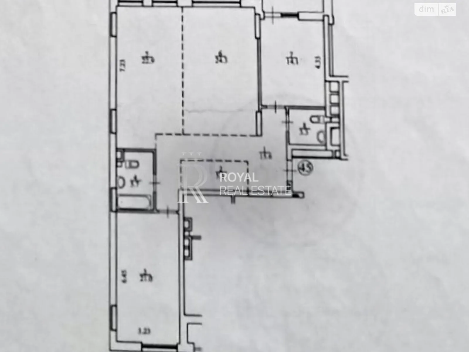 Продается 3-комнатная квартира 114 кв. м в Киеве, ул. Бульварно-Кудрявская(Воровского), 17 - фото 1