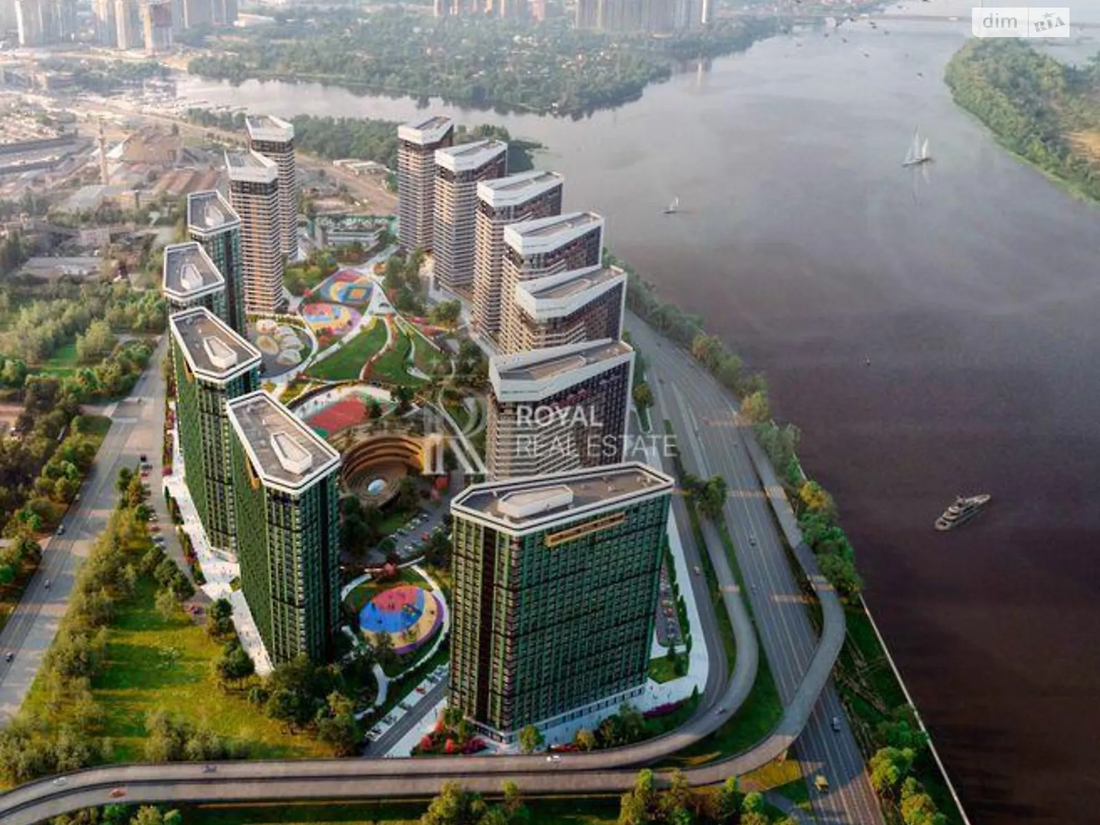 Продается 2-комнатная квартира 79 кв. м в Киеве, наб. Днепровская, 15Є - фото 1