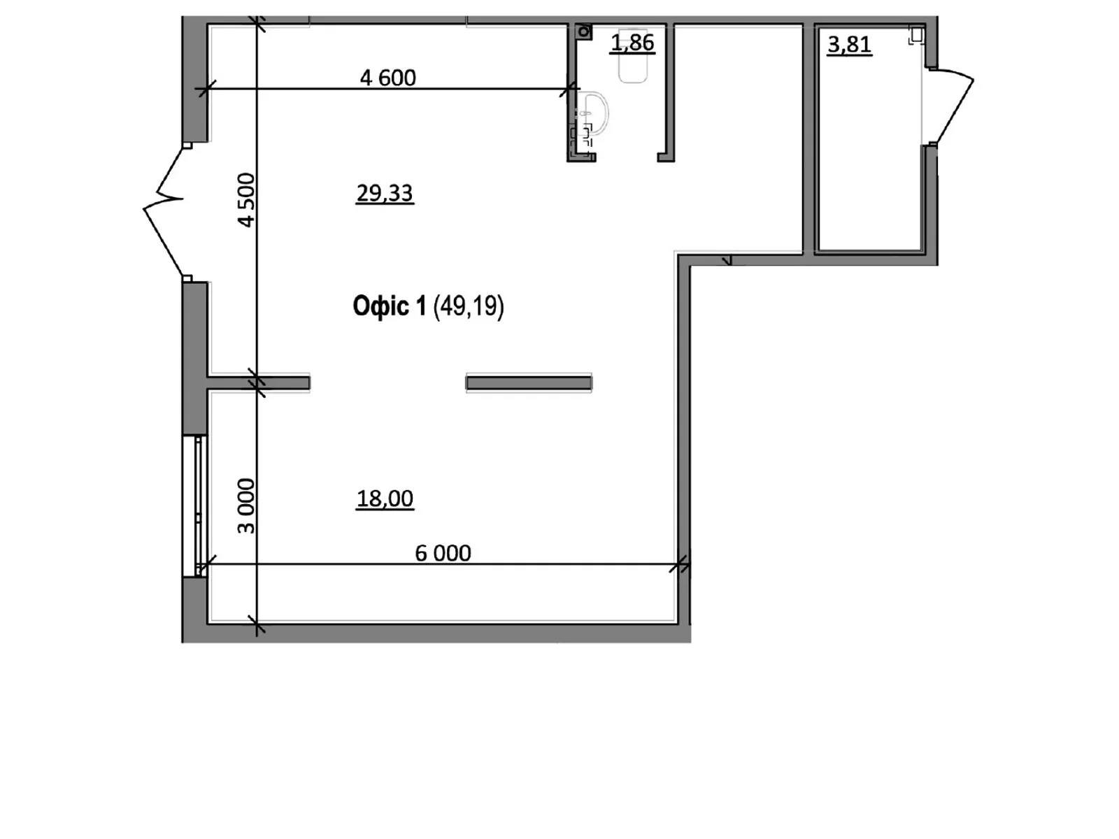 Кольцевая дор. Басовка ЖК Парксайд, цена: 49000 $ - фото 1