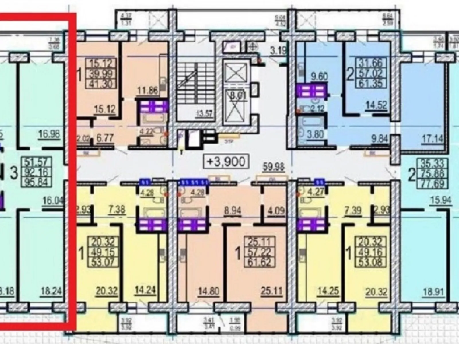 Продається 3-кімнатна квартира 75 кв. м у Харкові, вул. Шевченка, 327 - фото 1