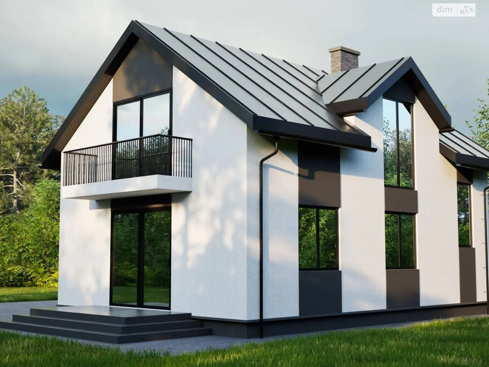 Продается дом на 2 этажа 120 кв. м с садом, цена: 110000 $ - фото 1