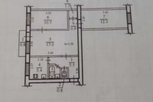 Продажа квартиры, Днепр, р‑н. Славутич, Поля Александра (Кирова) проспект, дом 127