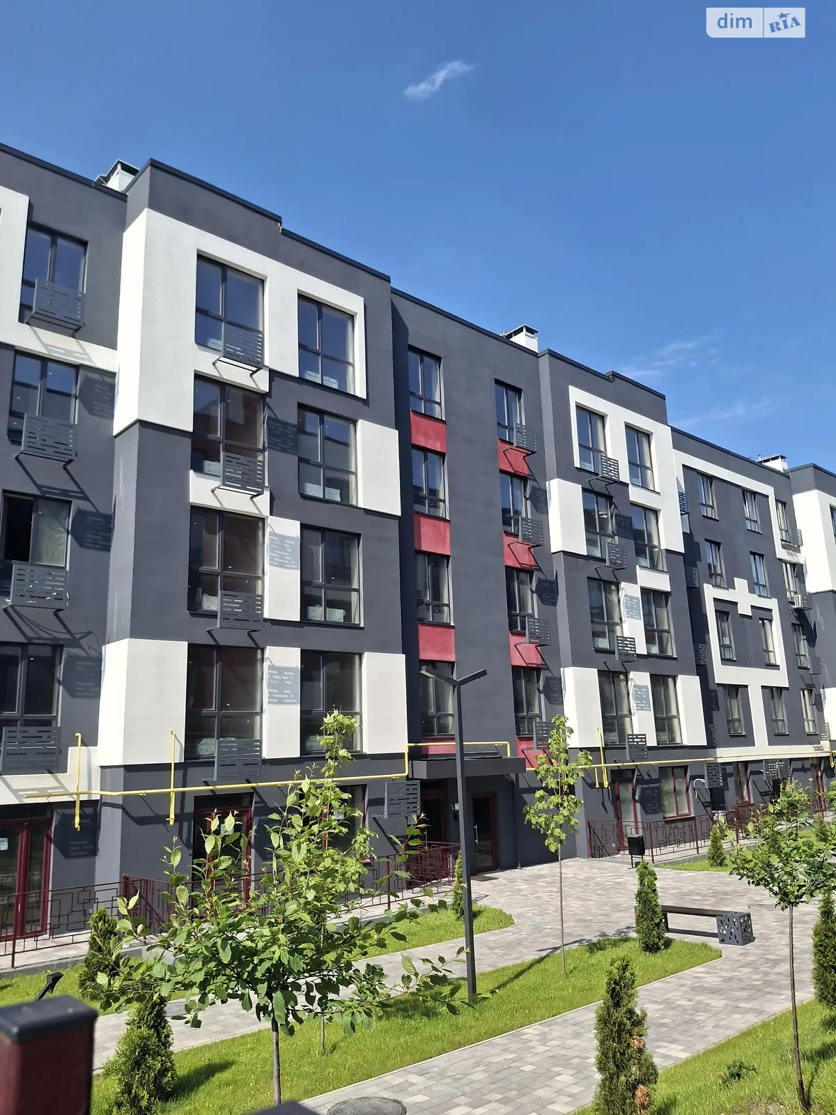 Продається 1-кімнатна квартира 33.5 кв. м у Гатне, пров. Грушевського, 22 - фото 1