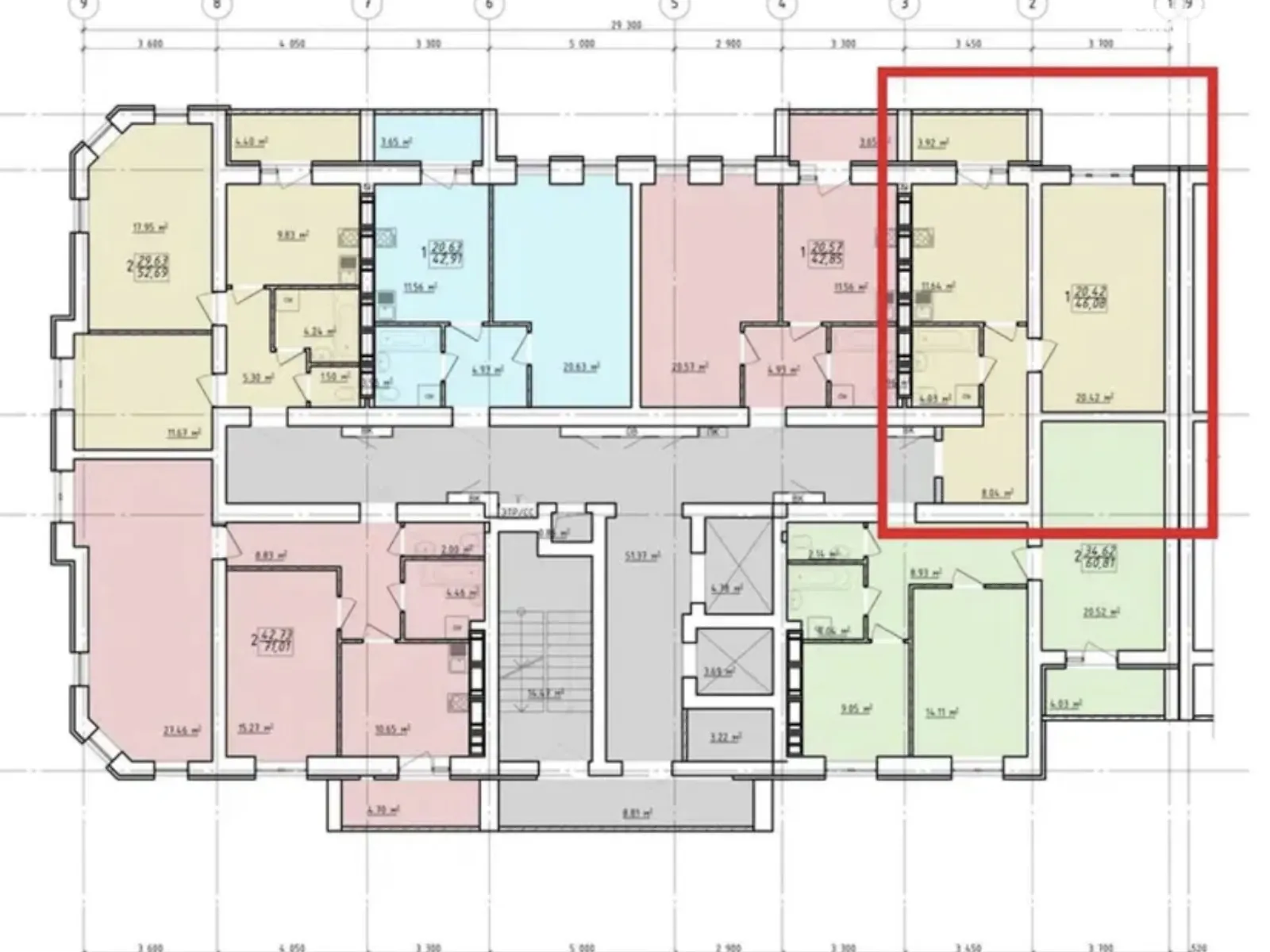 Продається 1-кімнатна квартира 46 кв. м у Харкові, вул. Заливна, 12 - фото 1