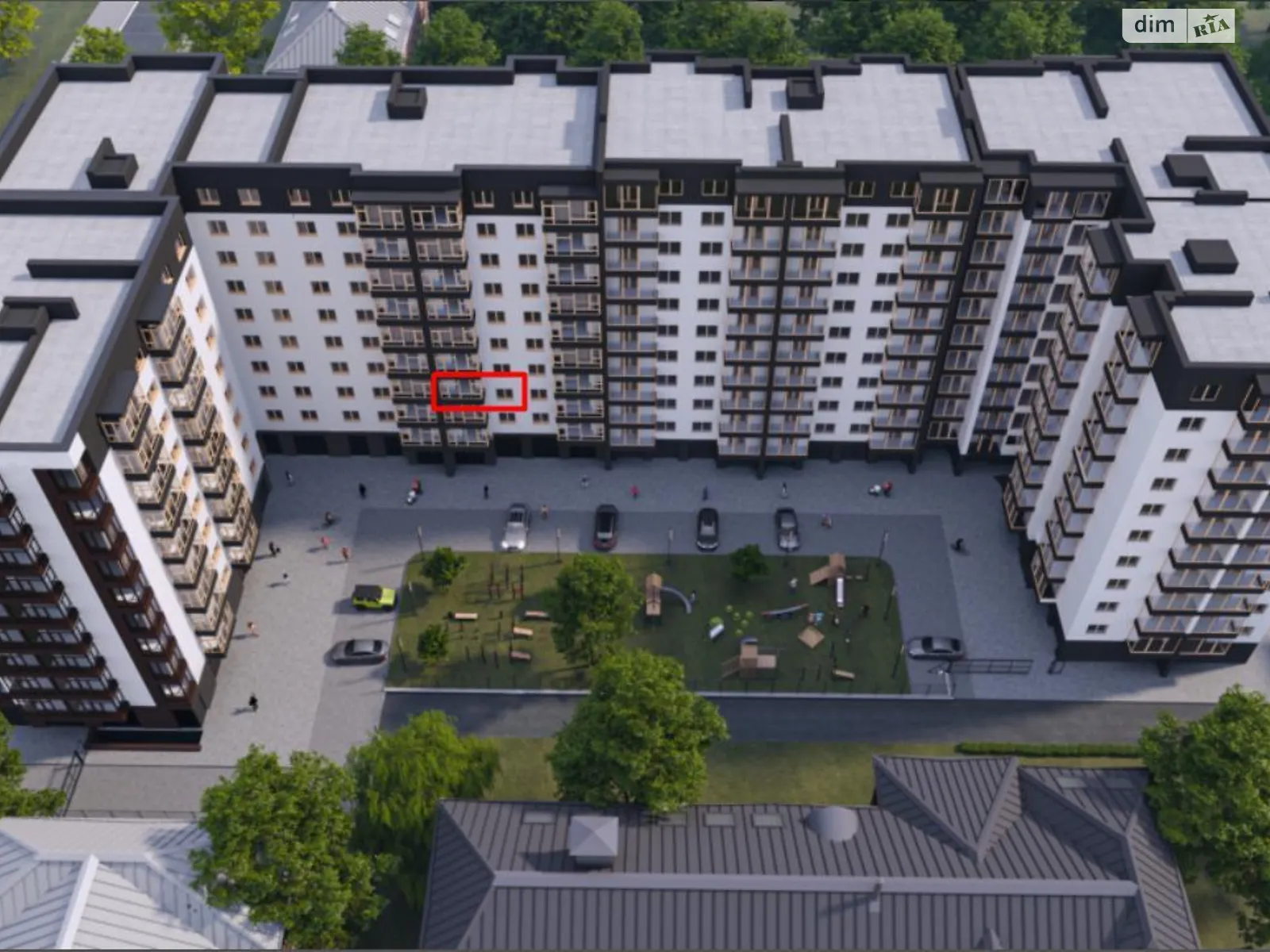 Продається 1-кімнатна квартира 41.15 кв. м у Івано-Франківську, вул. Волошина Августина, 2В - фото 1
