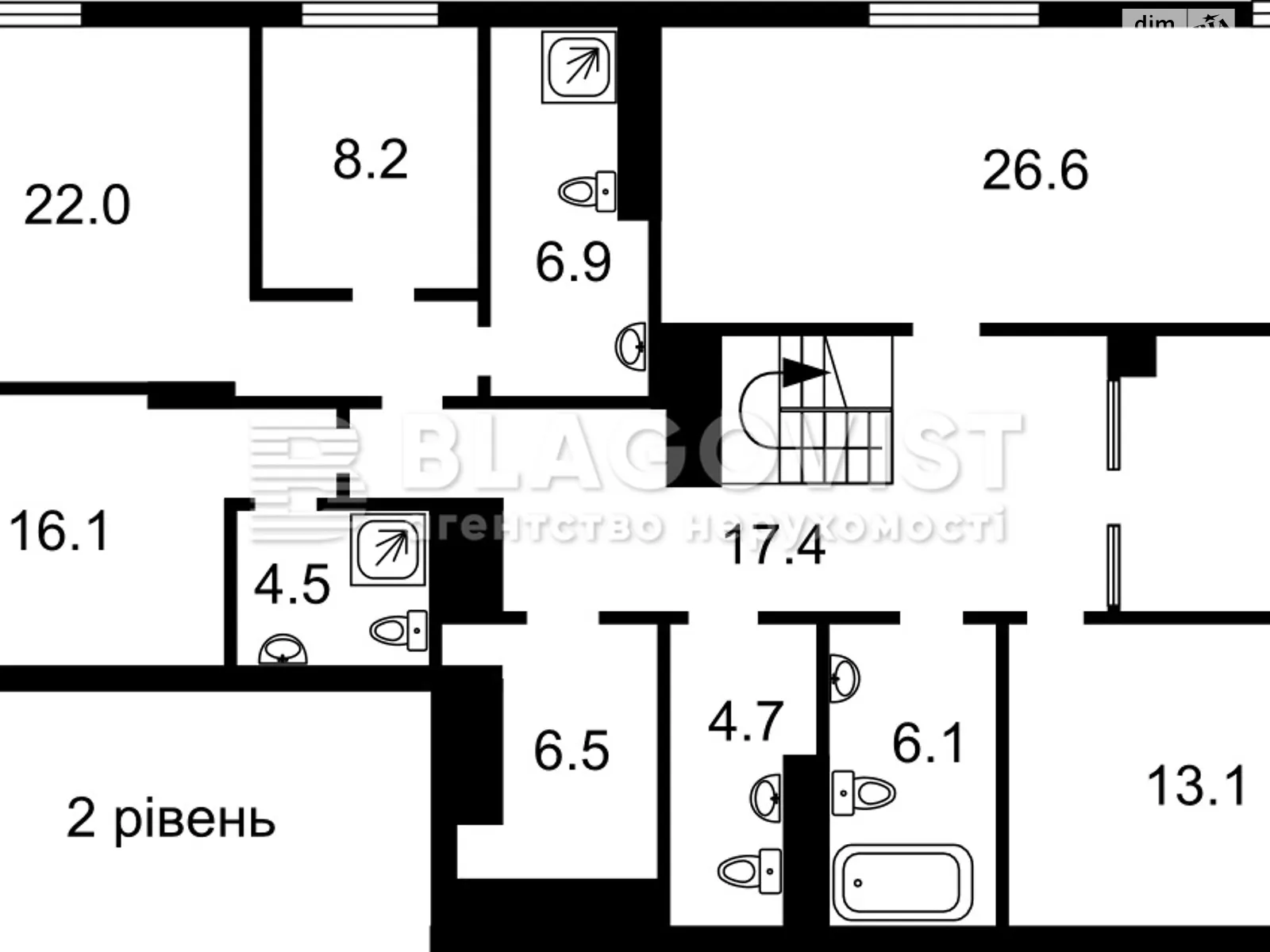 Продается 4-комнатная квартира 188 кв. м в Киеве, ул. Александра Олеся, 2Б - фото 1