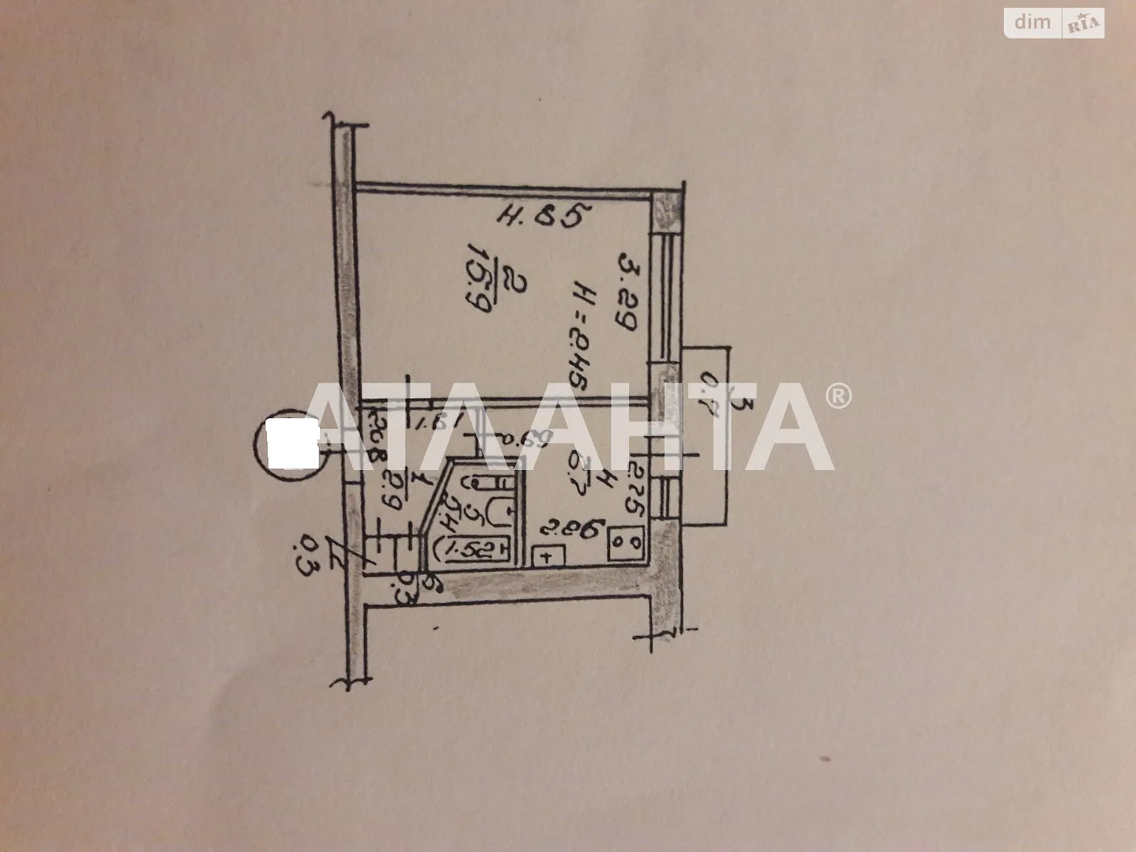 Продается 1-комнатная квартира 31 кв. м в Одессе, ул. Давида Ойстраха - фото 1