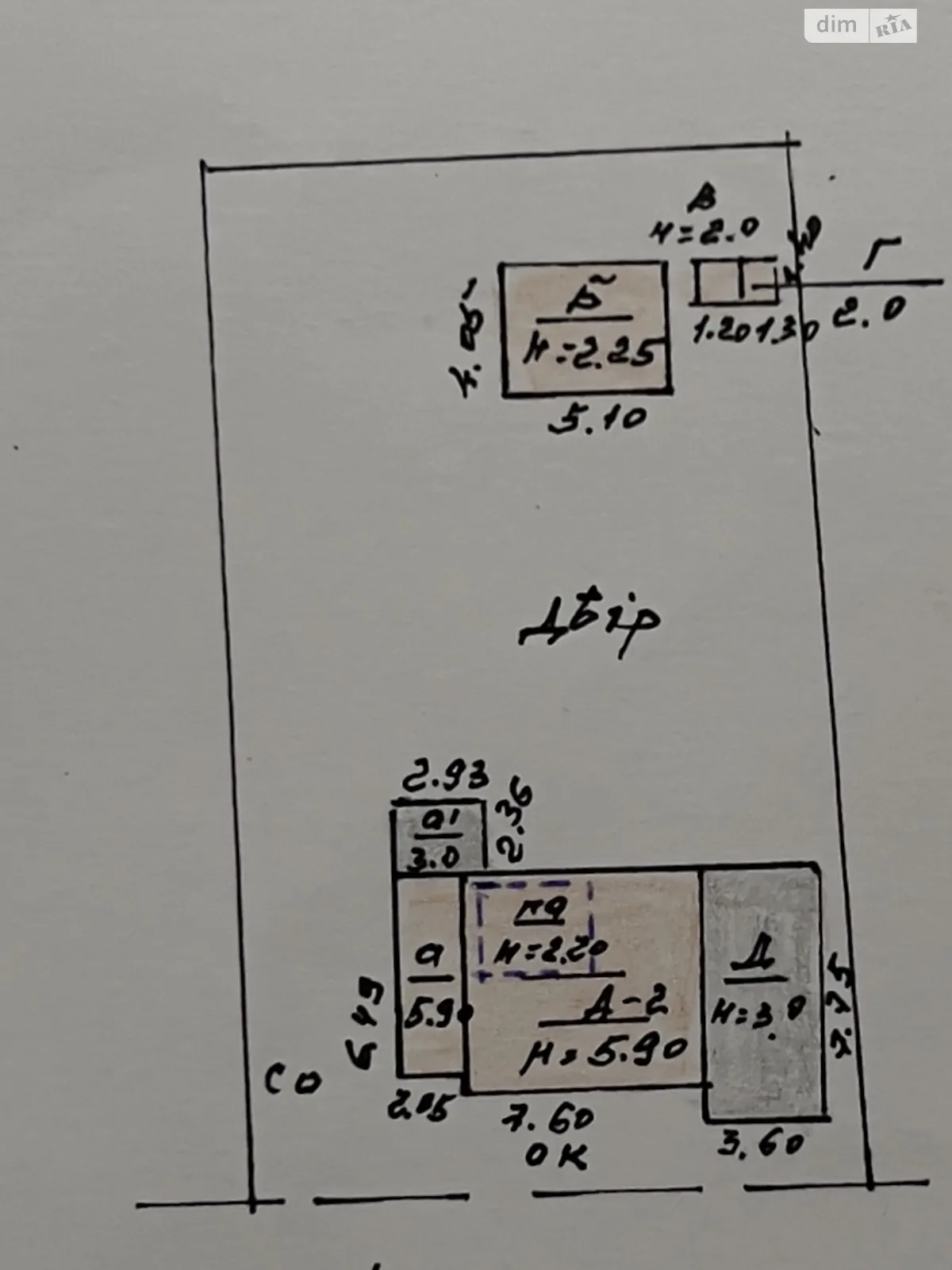 Продается дом на 2 этажа 110 кв. м с камином, цена: 80000 $ - фото 1