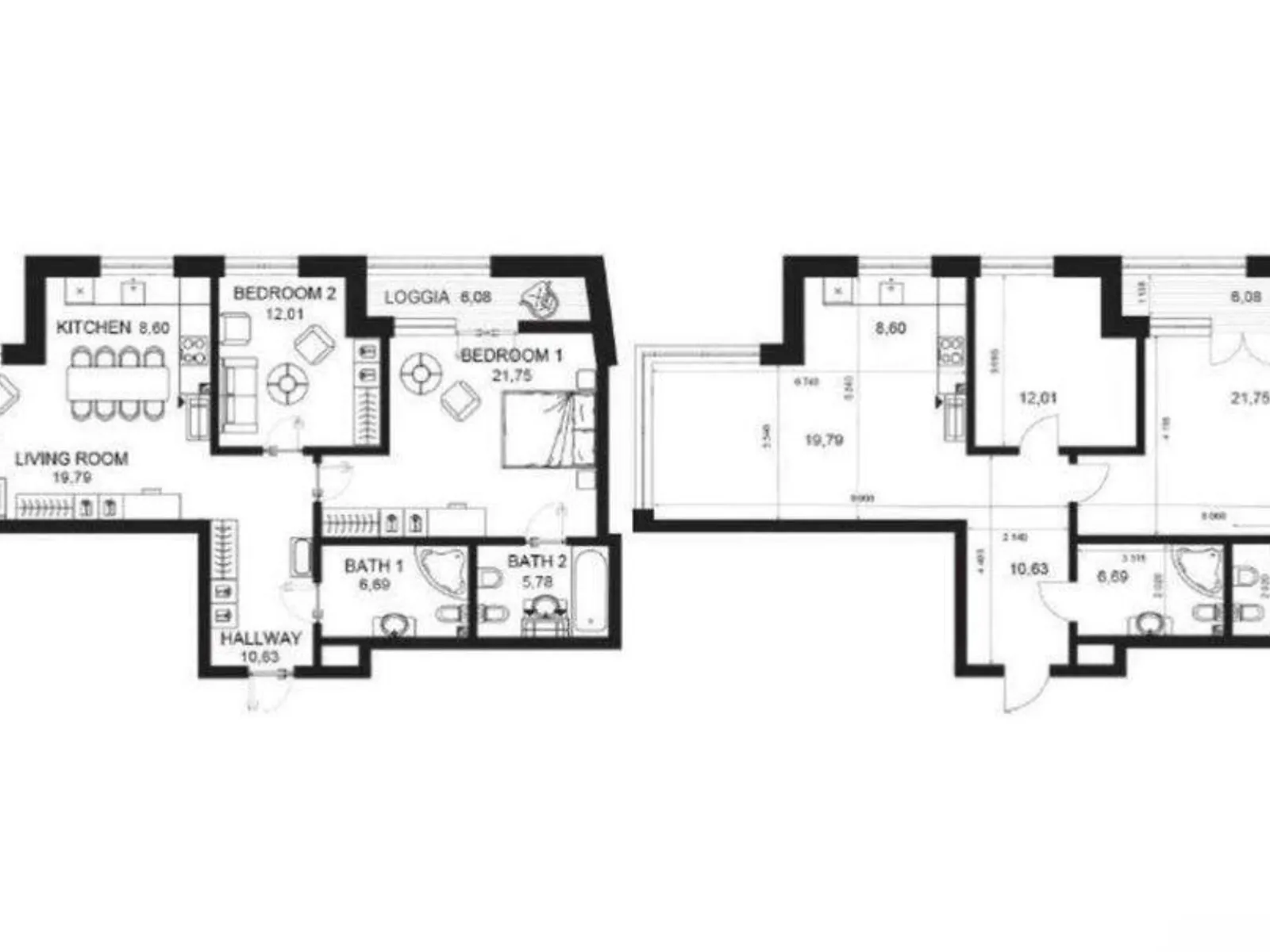 Продается 2-комнатная квартира 89 кв. м в Киеве, просп. Берестейский(Победы), 42А - фото 1