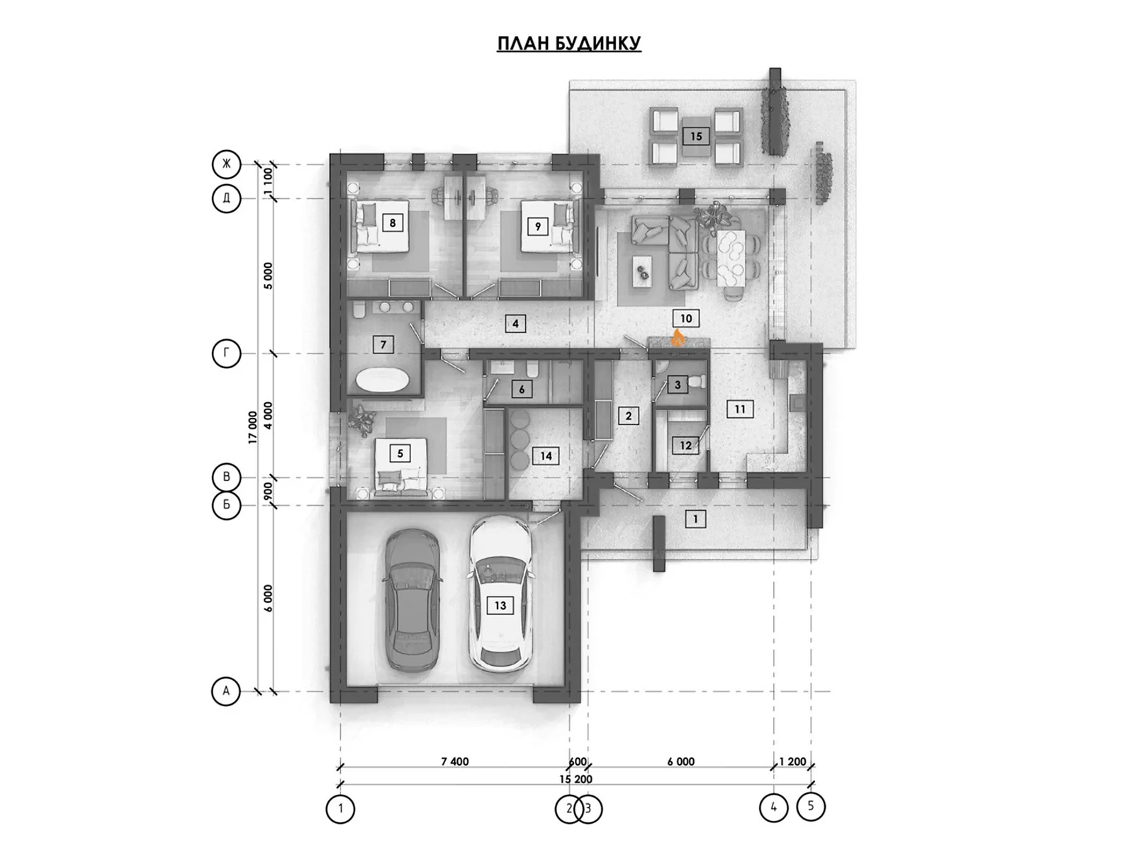 Продается одноэтажный дом 215 кв. м с балконом, цена: 283000 $ - фото 1