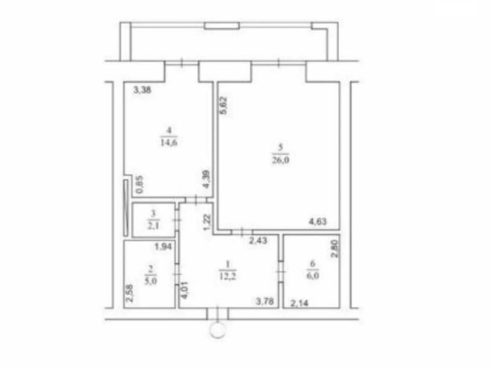 Продается 1-комнатная квартира 75 кв. м в Киеве, ул. Почайнинская, 70 - фото 1