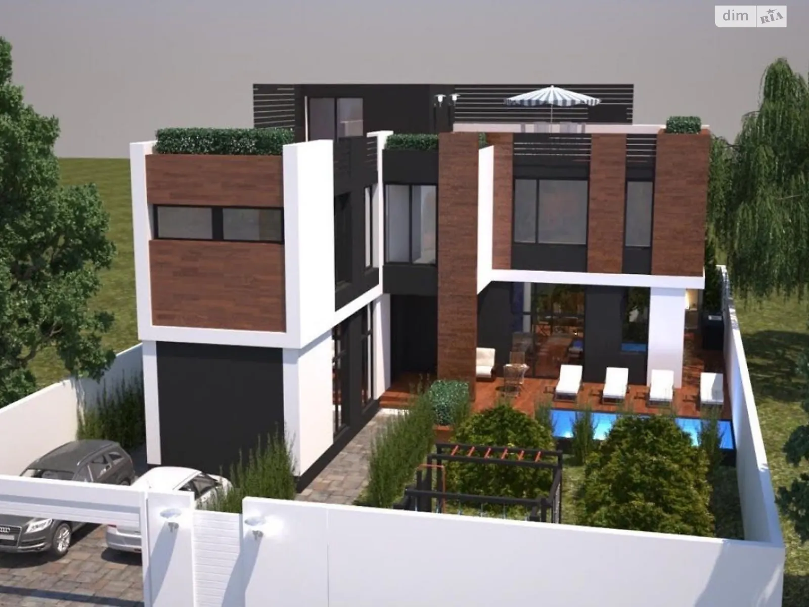 Продается дом на 2 этажа 210 кв. м с садом, цена: 255000 $ - фото 1