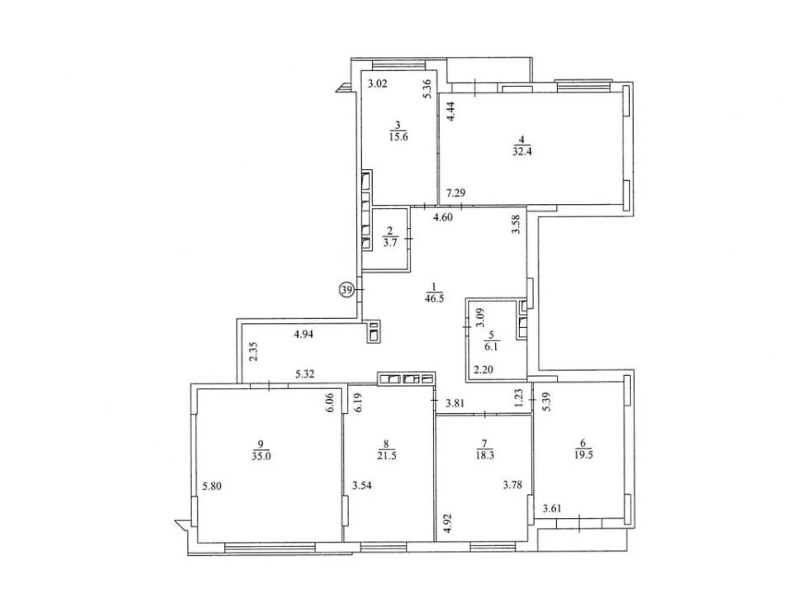 Здається в оренду офіс 198 кв. м в бізнес-центрі, цена: 3000 $ - фото 1