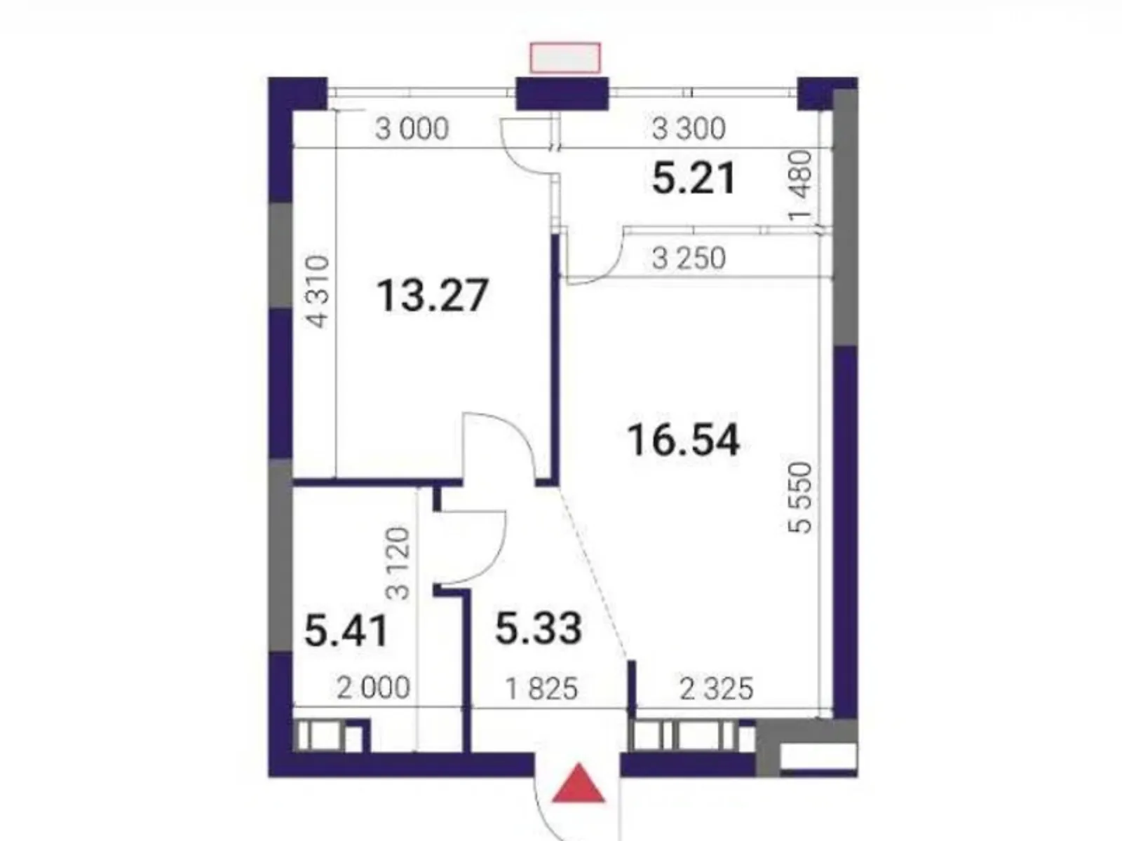 Продается 1-комнатная квартира 46 кв. м в Киеве, ул. Причальная, 10 - фото 1