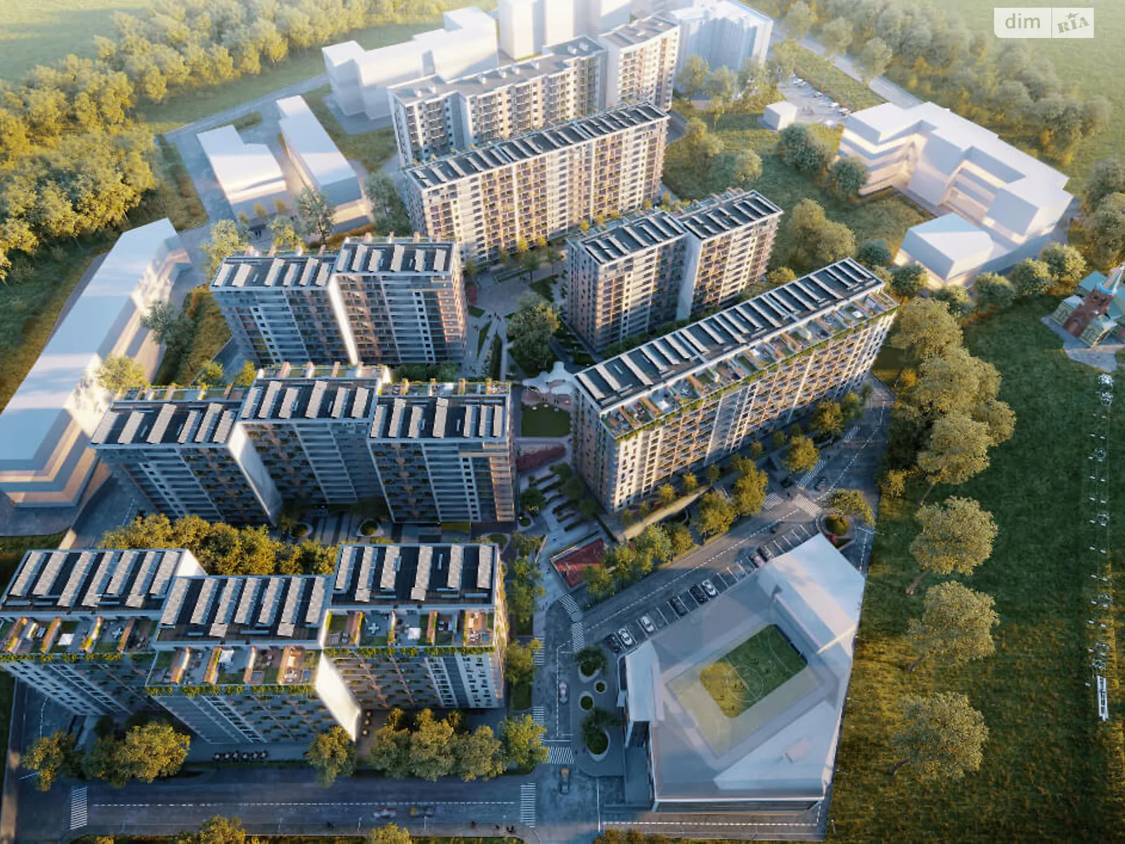 2-комнатная квартира 121.11 кв. м в Тернополе - фото 1