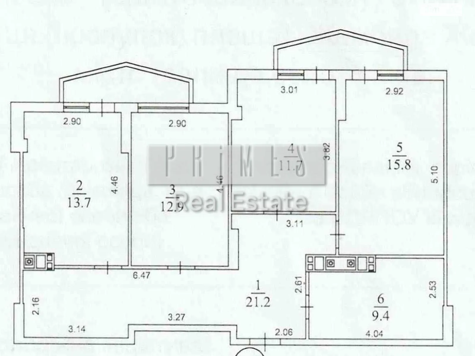 Продається 3-кімнатна квартира 86.7 кв. м у Києві, вул. Жамбила Жабаєва(Кузьмінська) - фото 1