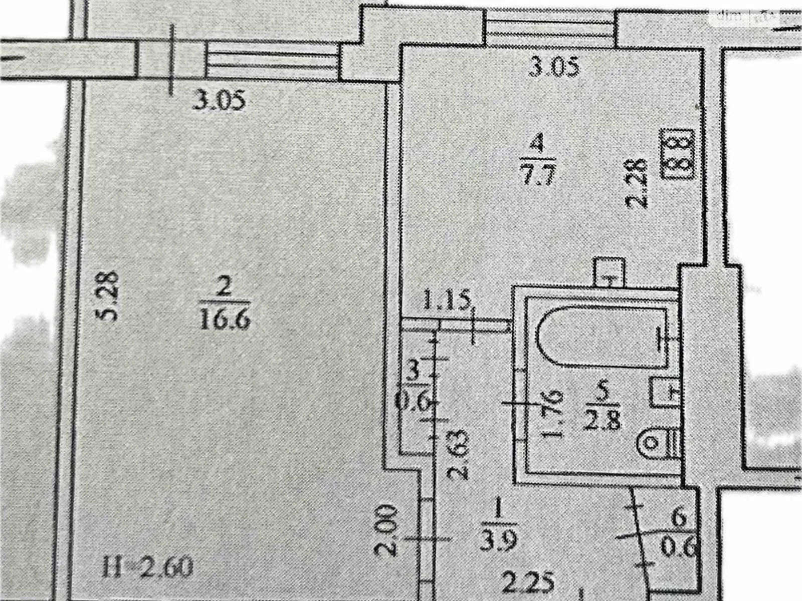 Продается 1-комнатная квартира 32 кв. м в Харькове, цена: 24000 $ - фото 1