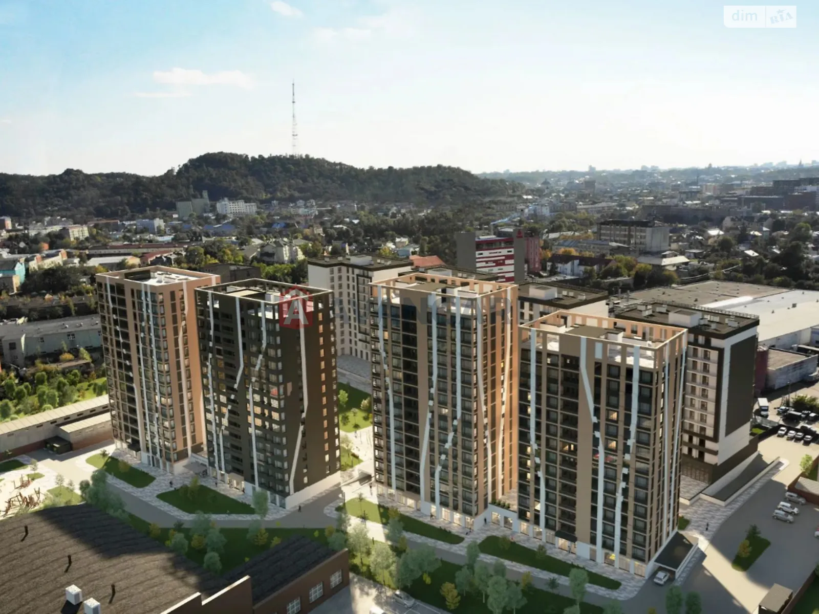 Продается 2-комнатная квартира 62.79 кв. м в Львове, ул. Городницкая, 47 - фото 1