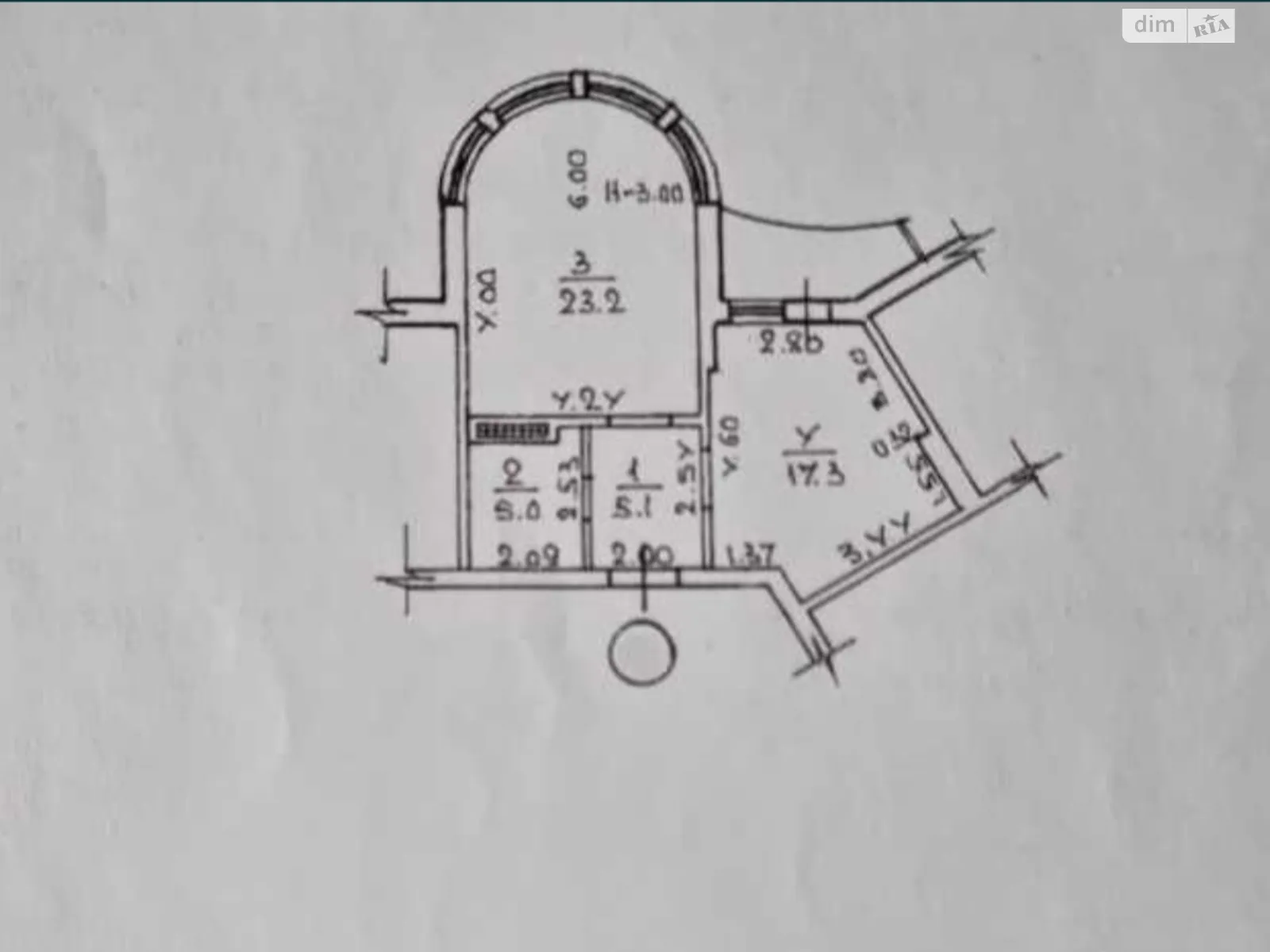 Продается 1-комнатная квартира 52 кв. м в Одессе, ул. Инглези, 6/1 - фото 1