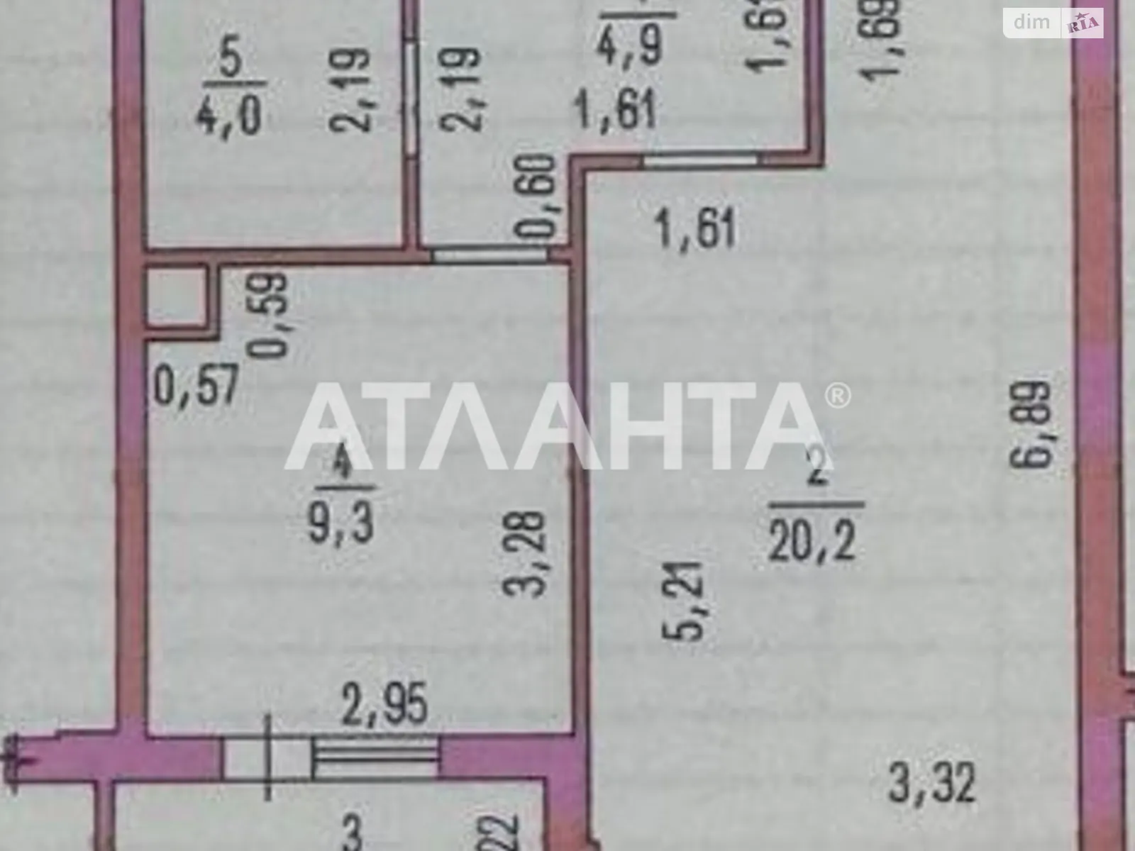Продається 1-кімнатна квартира 42 кв. м у Одесі, мас. Радужний - фото 1