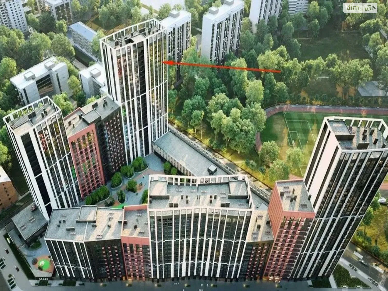 Продається 1-кімнатна квартира 46.56 кв. м у Києві, вул. Шолуденка, 30 - фото 1