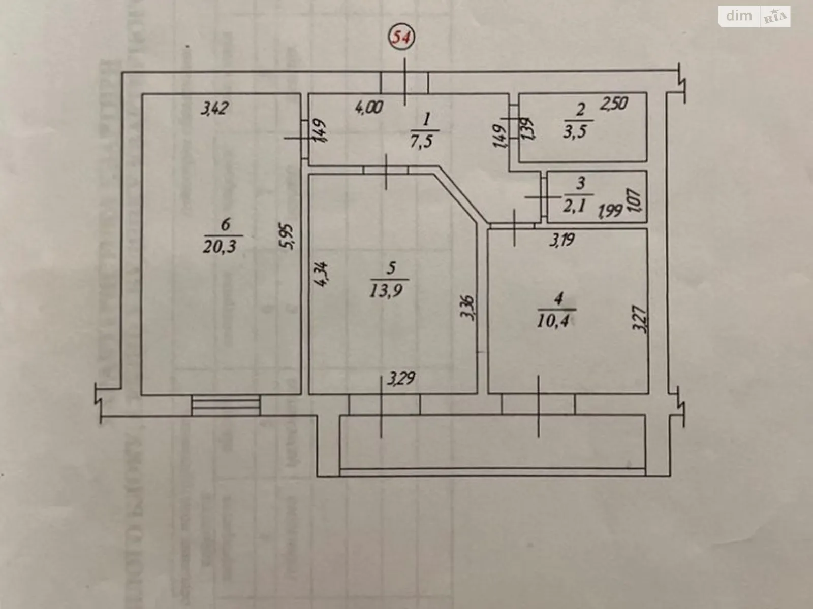 Продається 2-кімнатна квартира 64.2 кв. м у Вінниці, Одеска, 3 - фото 1