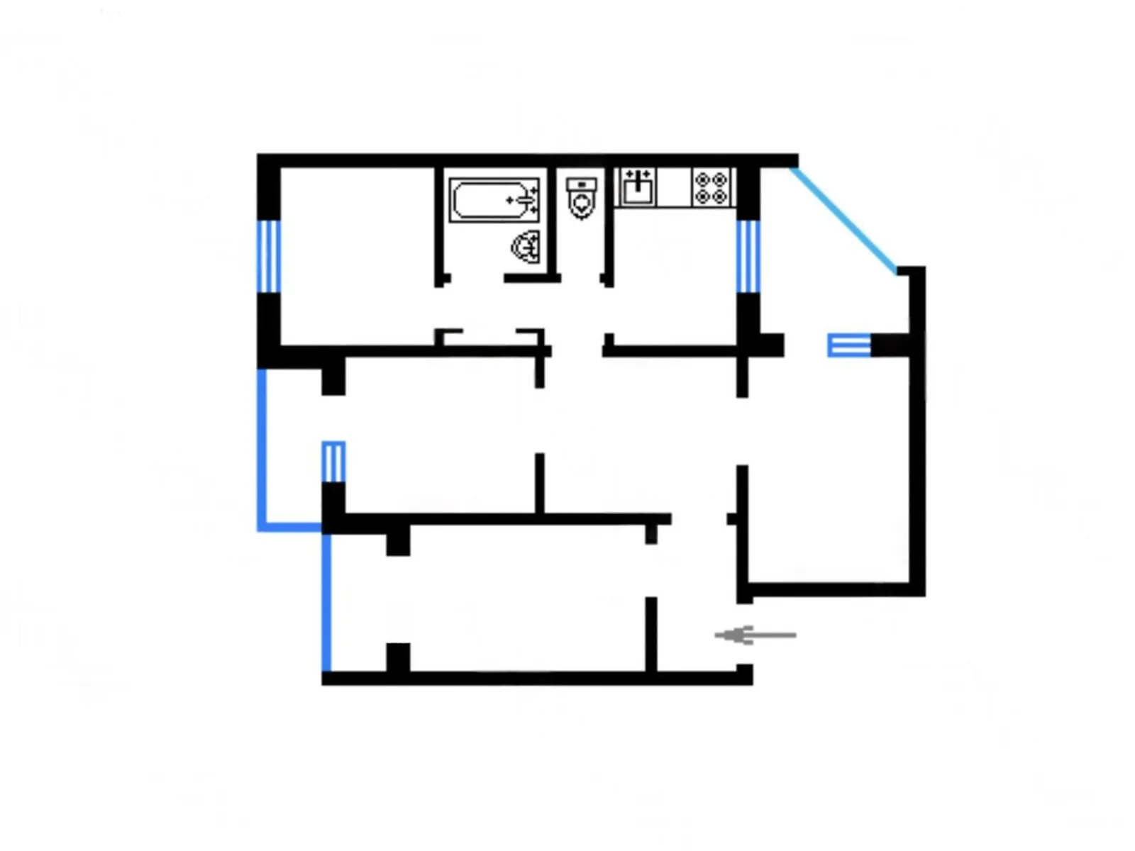 Продается 4-комнатная квартира 100 кв. м в Киеве, цена: 69000 $ - фото 1